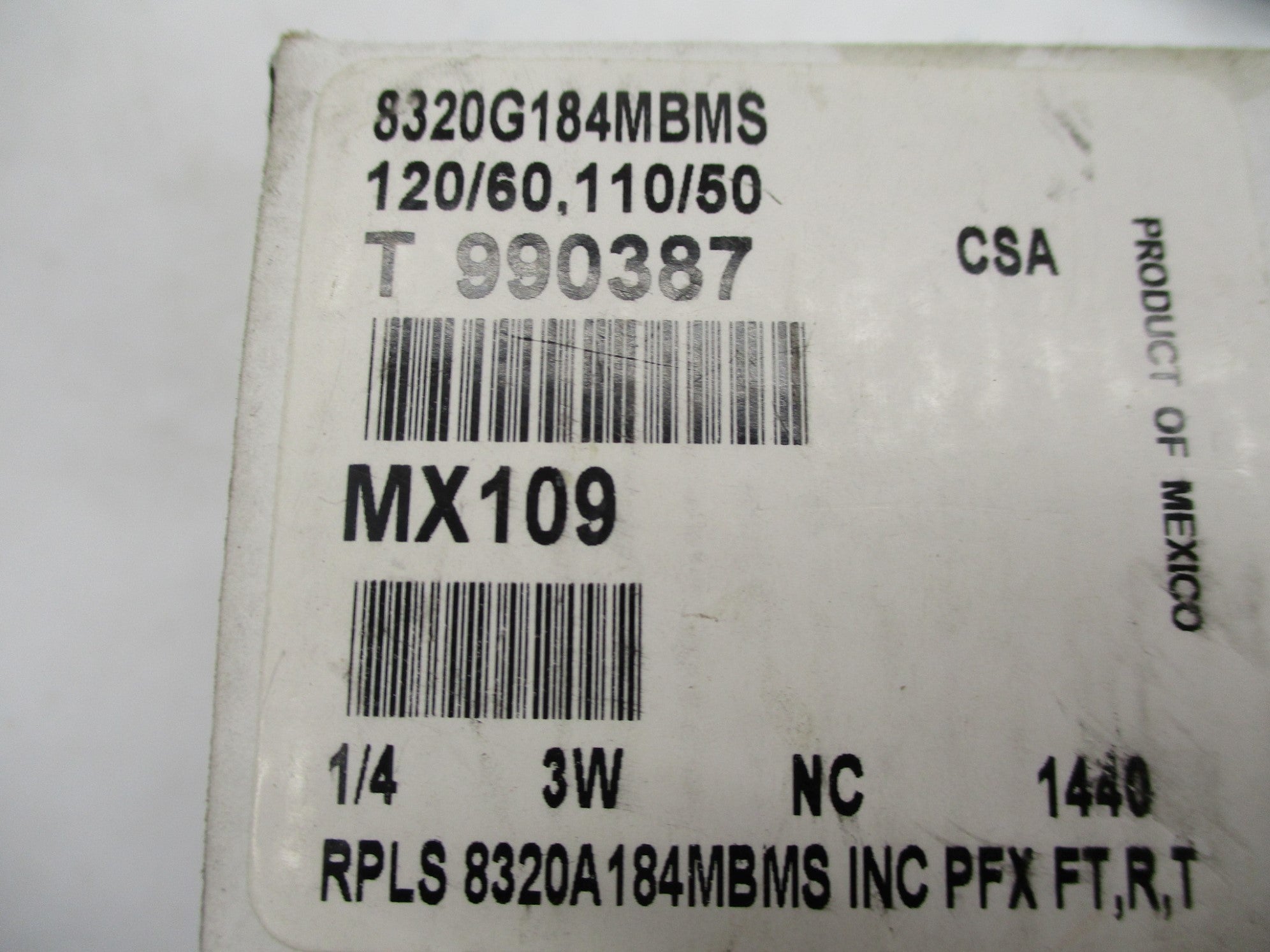 ASCO 8320G184MBMS NSMP