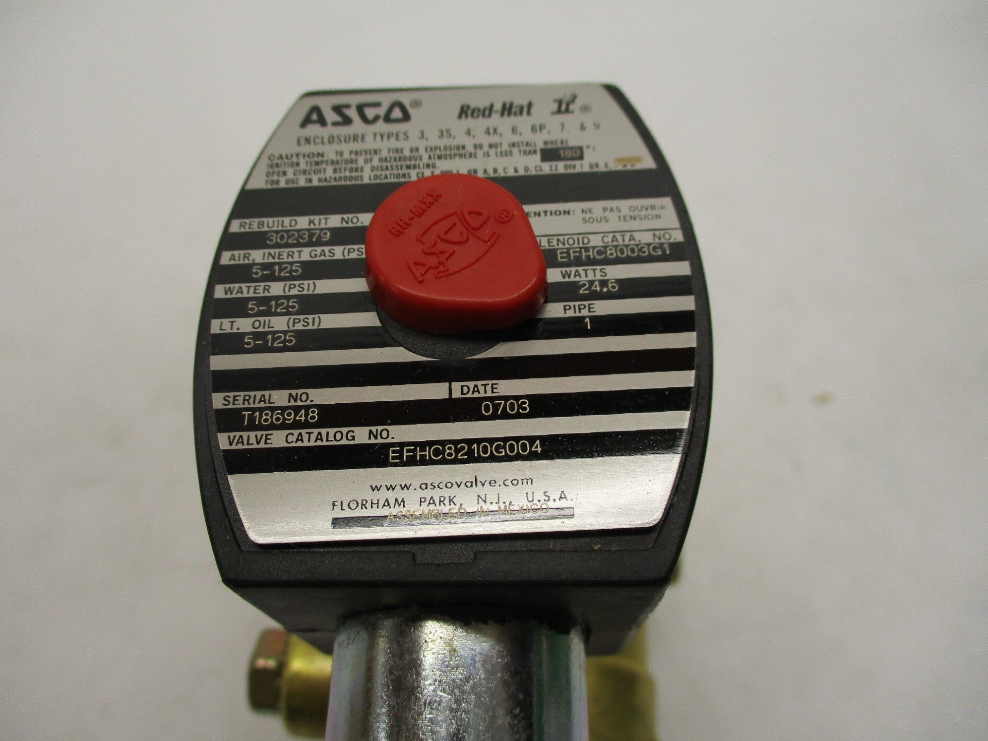 ASCO EFHC8210G004 NSMP