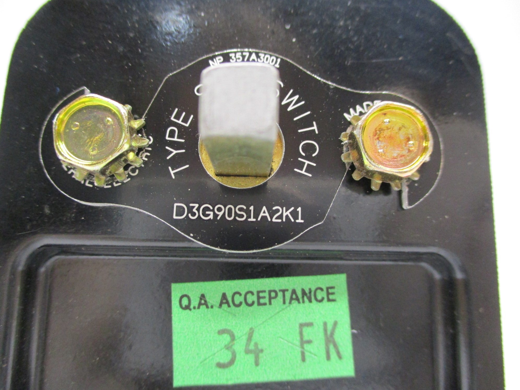 GENERAL ELECTRIC D3G901S1A2K1 NSNP