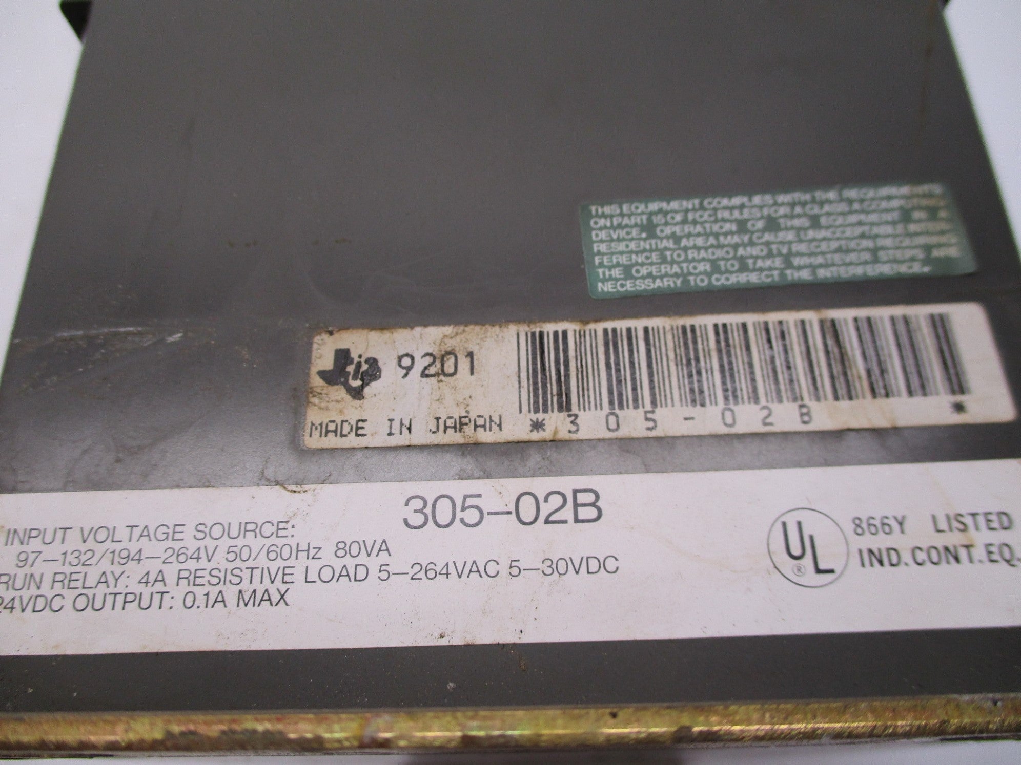 INDUSTRIAL MRO 305-02B UNMP