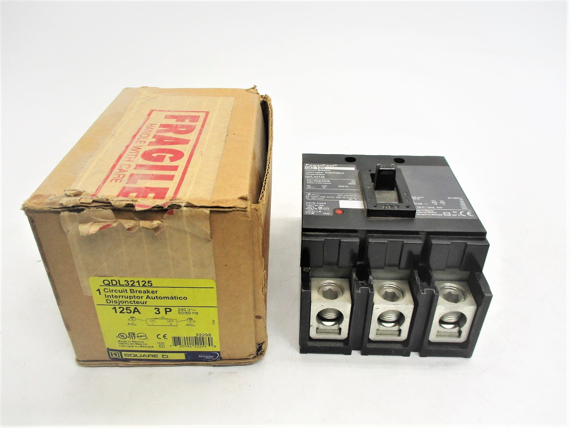 SQUARE D QDL32125 125A (AS PICTURED) NSMP