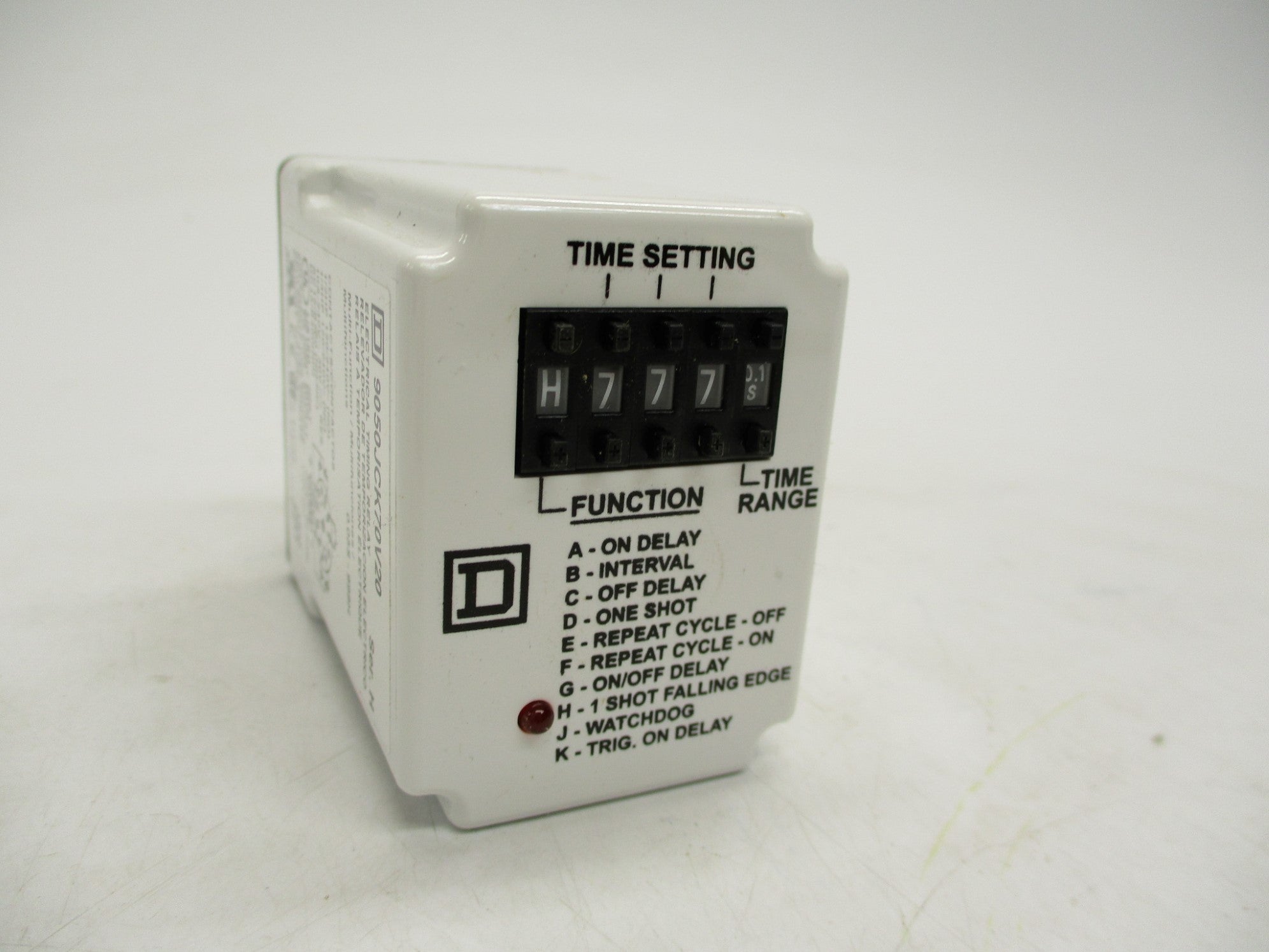 SQUARE D 9050JCK70V20  SER. H  110/120V NSMP