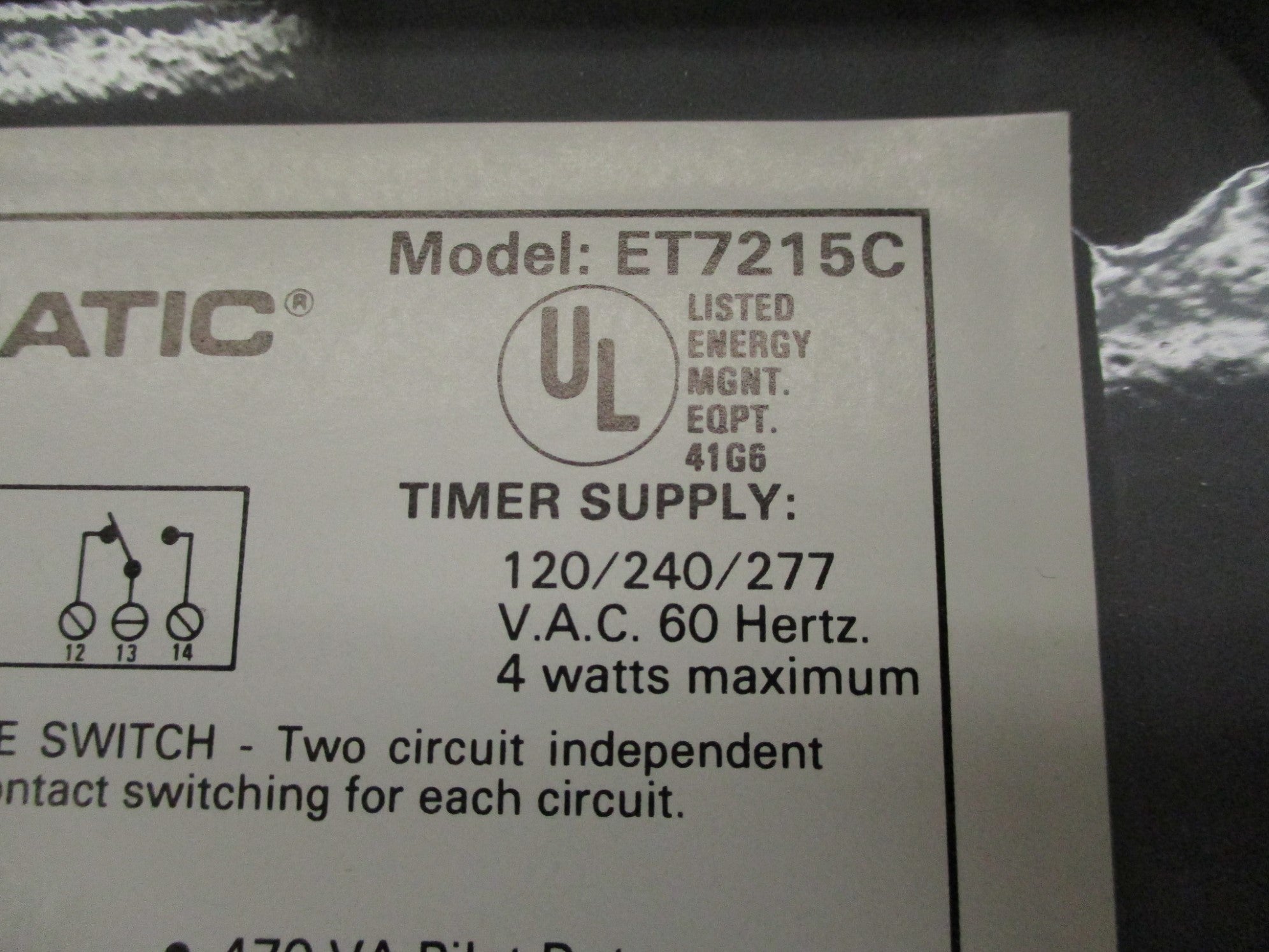 INTERMATIC ET7215C8 NSMP