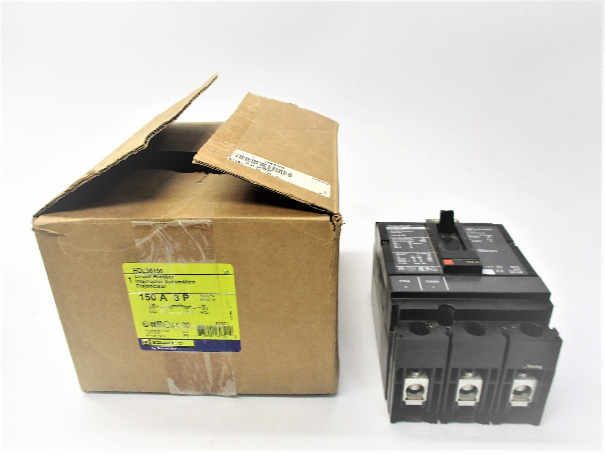 SQUARE D HDL36150 150A 600V NSMP