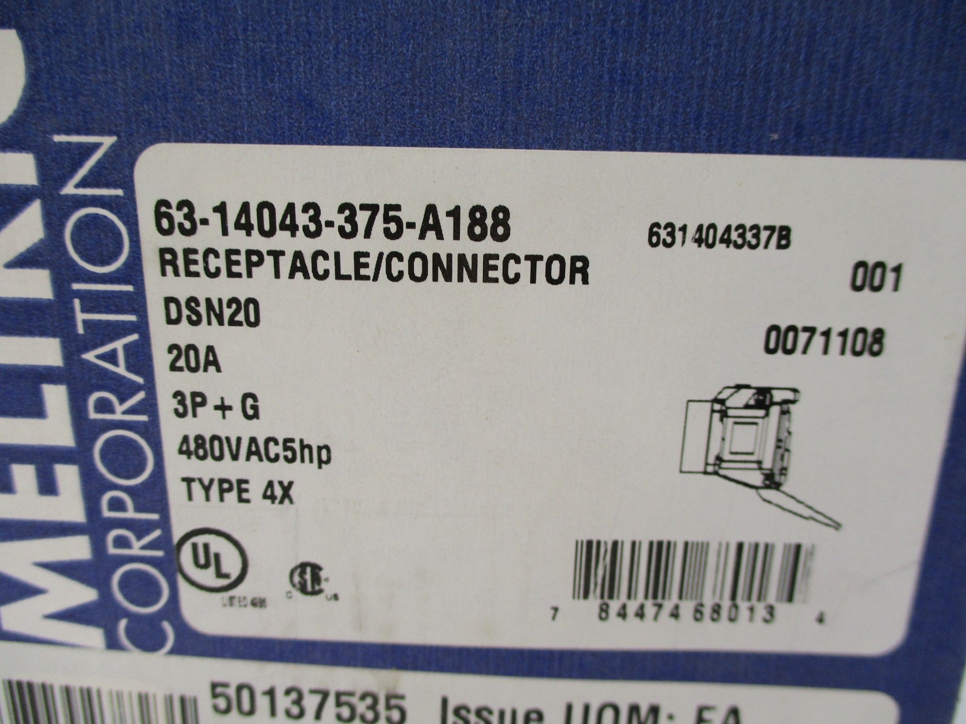 MELTRIC 63-14043-375-A188 NSMP