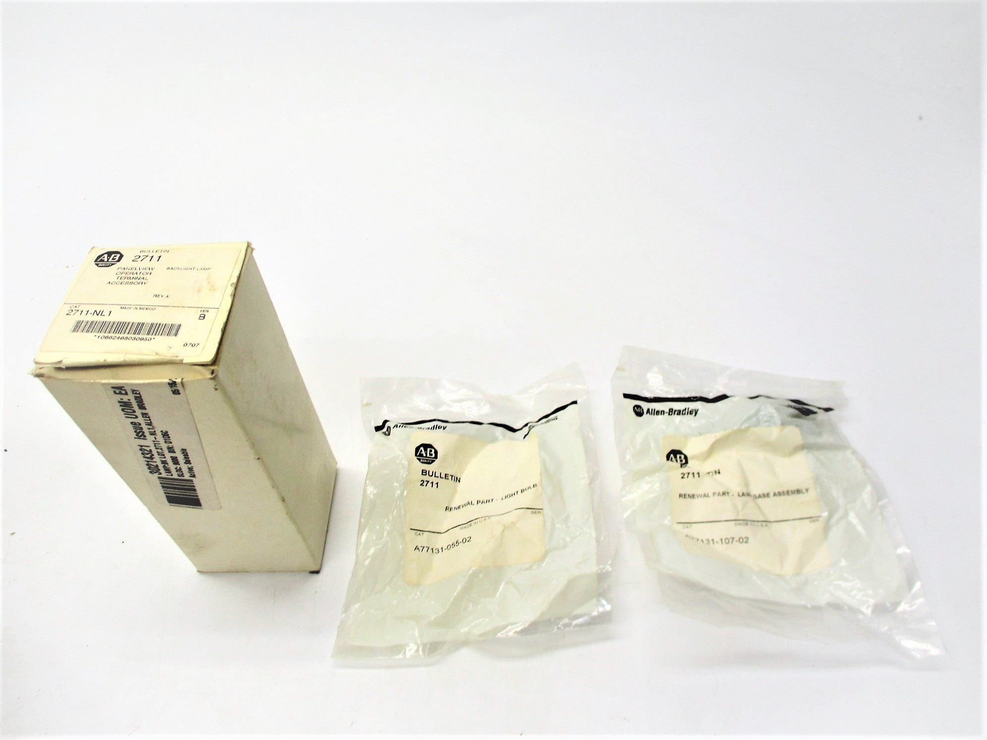 ALLEN BRADLEY 2711-NL1 SER. B (WH) NSMP