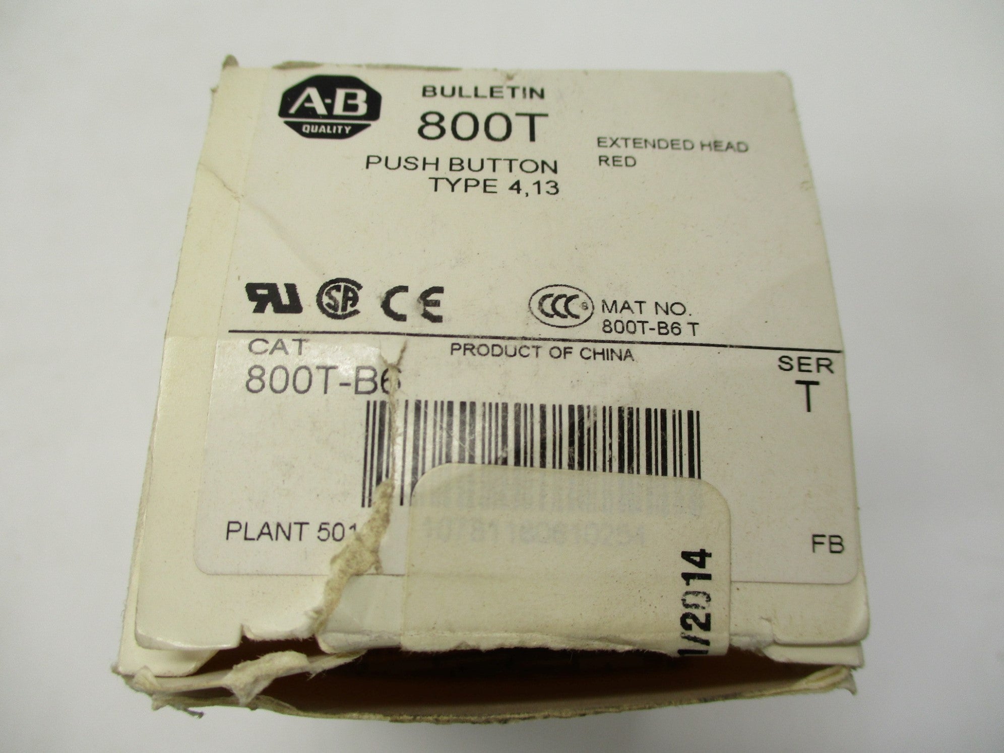 INDUSTRIAL SPARE PART 800T-B6 SER. T (WH) NSMP