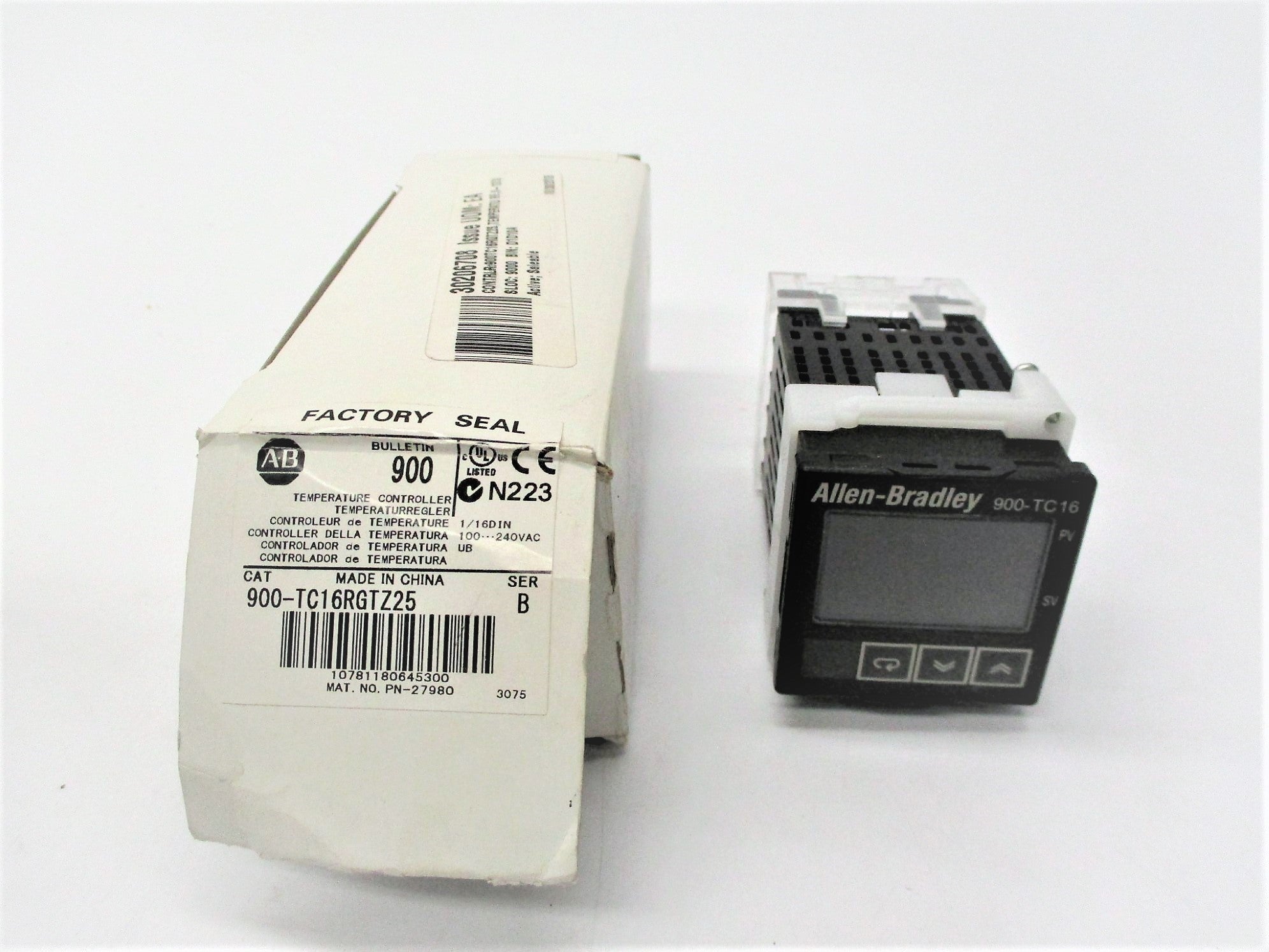 ALLEN BRADLEY 900-TC16RGTZ25 SER. B (WH) NSMP