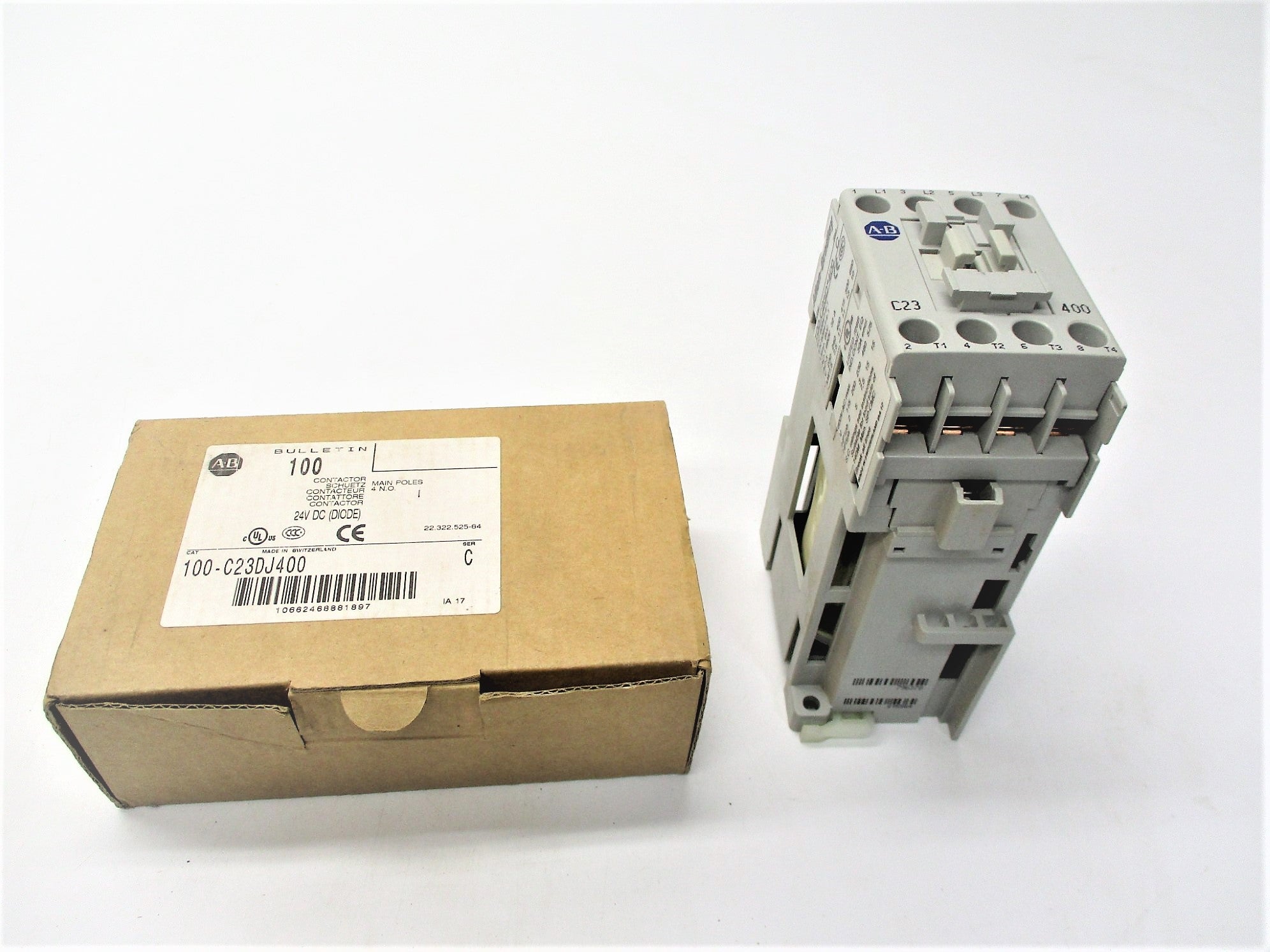 ALLEN BRADLEY 100-C23DJ400 SER.C 24VDC NSMP