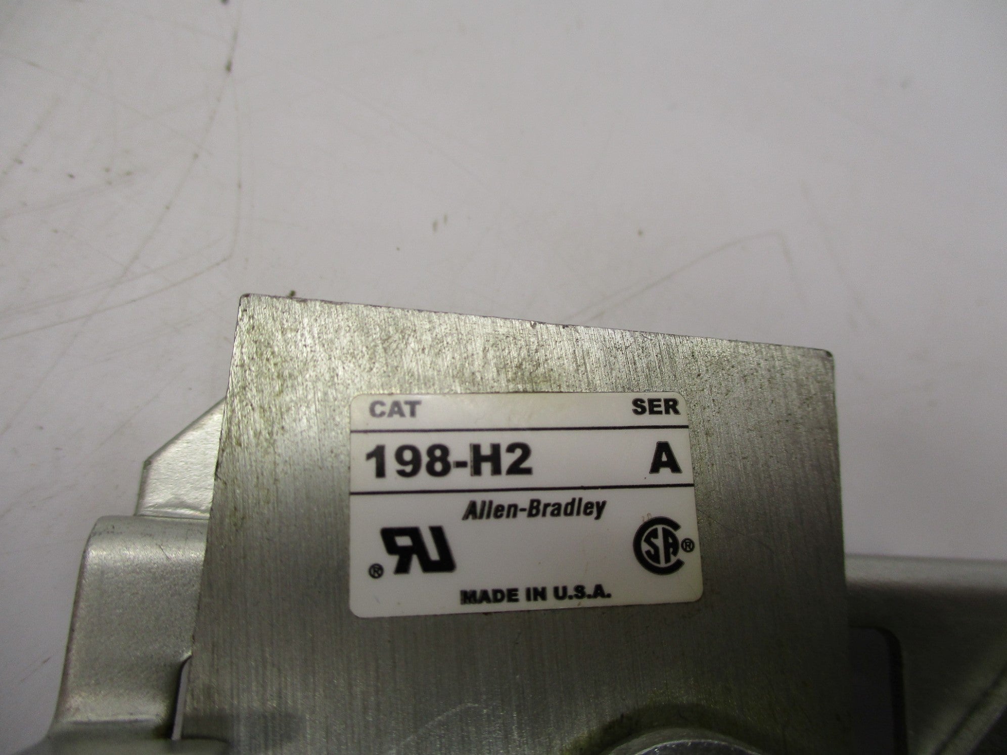 ALLEN BRADLEY 198-H2 SER. A NSNP