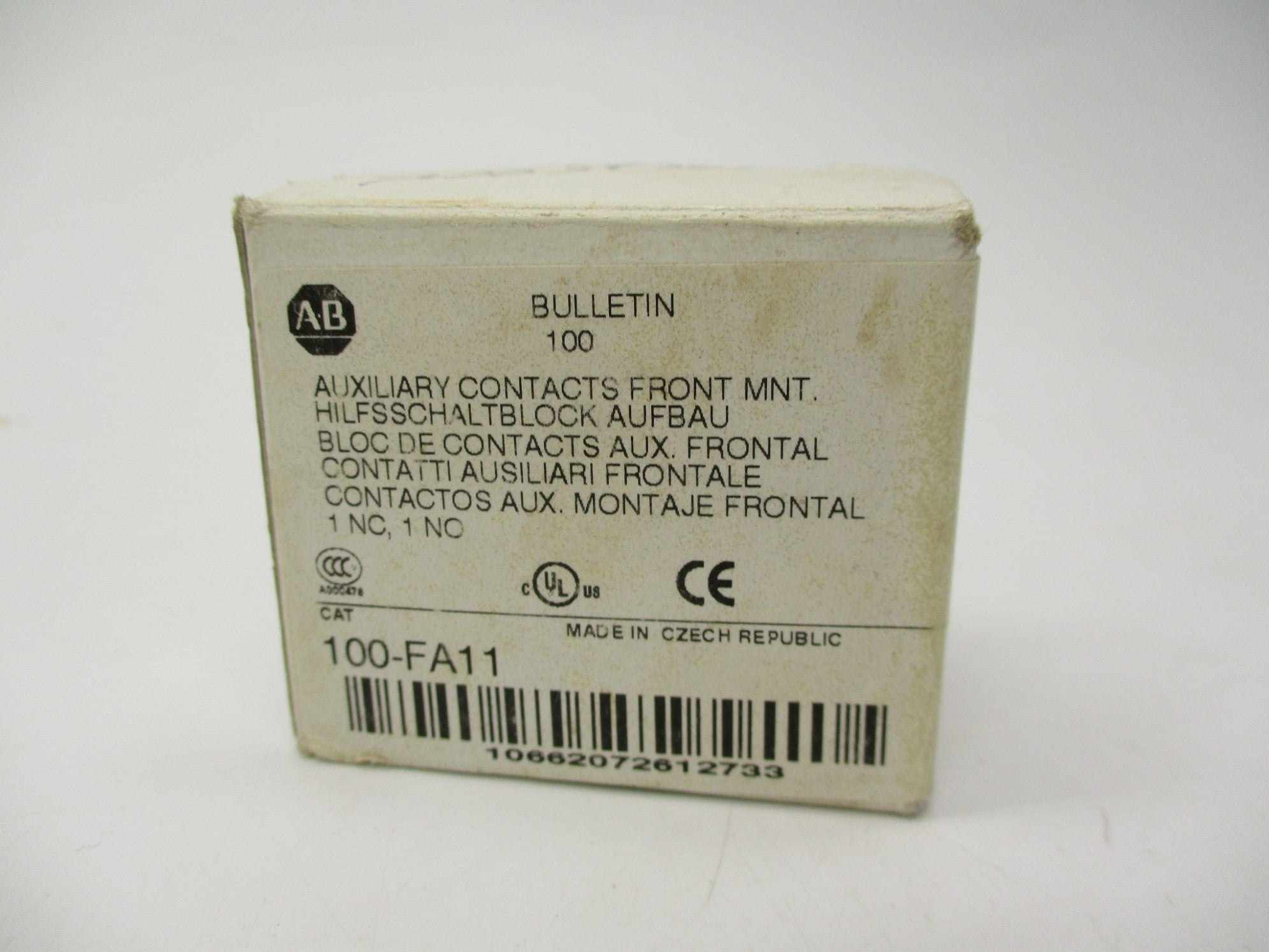 ALLEN BRADLEY 100-FA11 SER. B (WH) NSMP