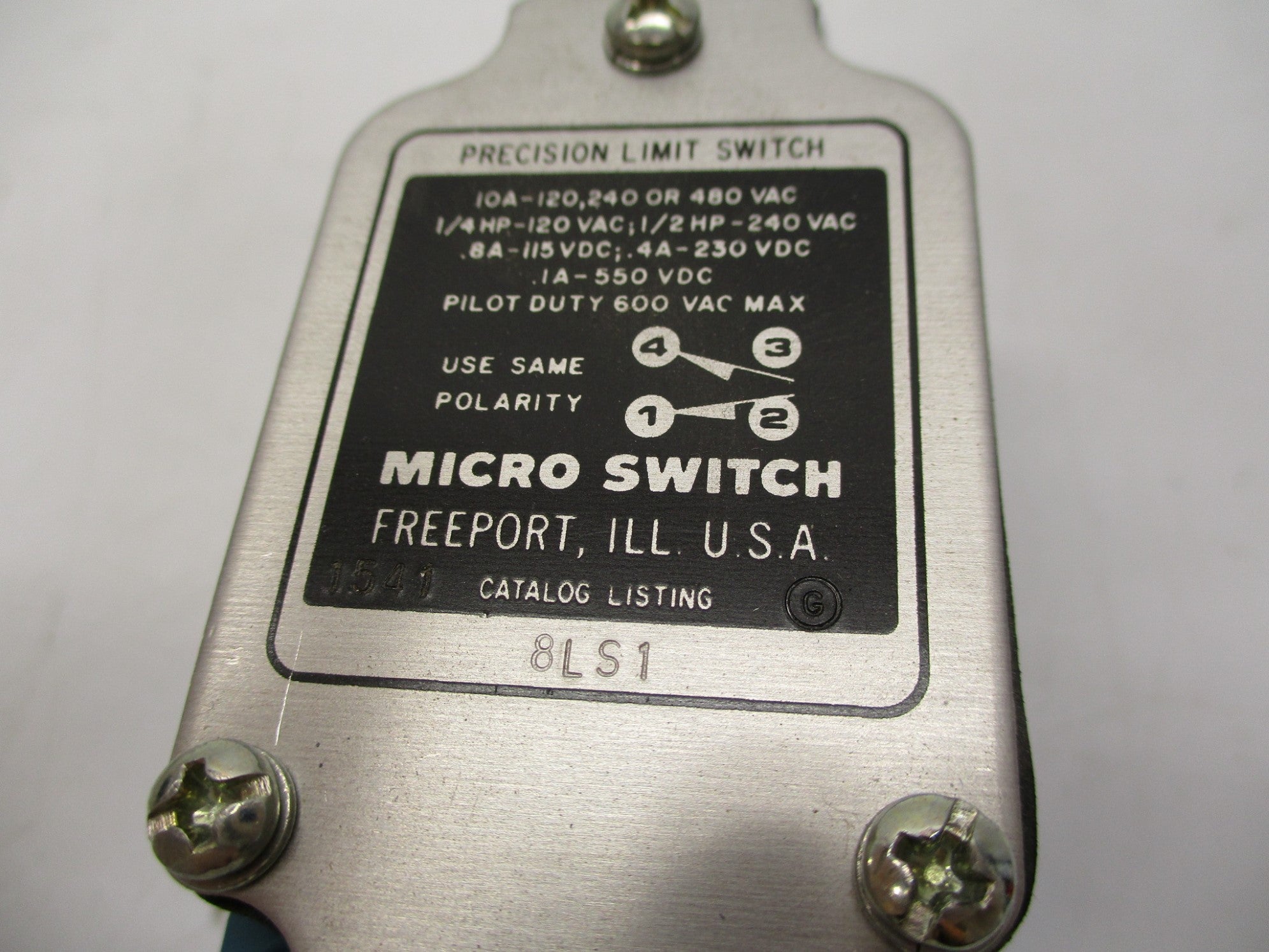 MICROSWITCH 8LS1 NSMP
