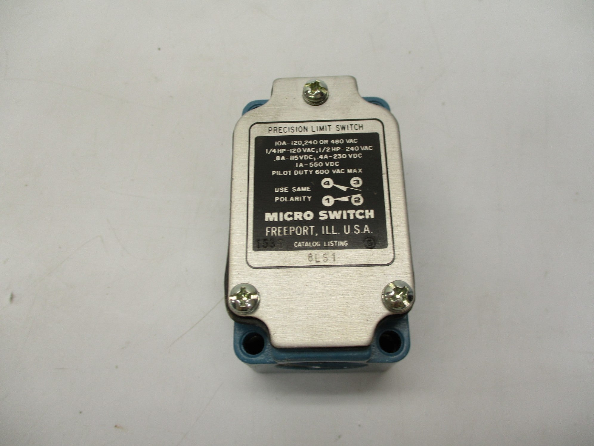 MICRO SWITCH 8LS1 (AS PICTURED) NSMP