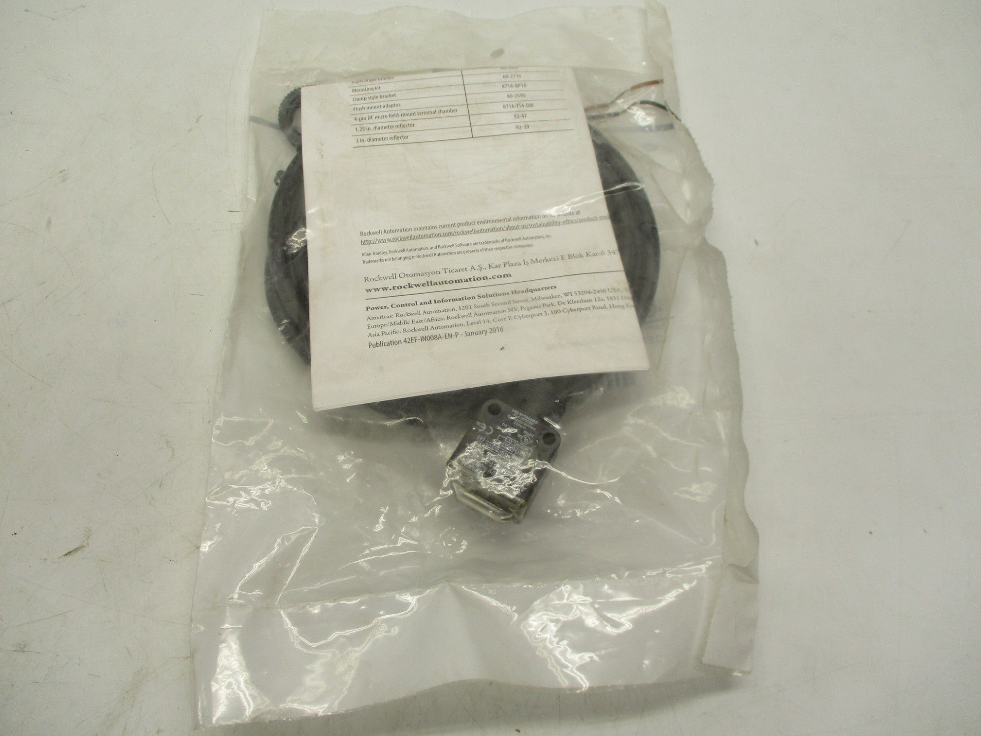 INDUSTRIAL SPARE PART 42EF-R2MNBT-A2 SER. D F/W 1.000 (WH) NSMP