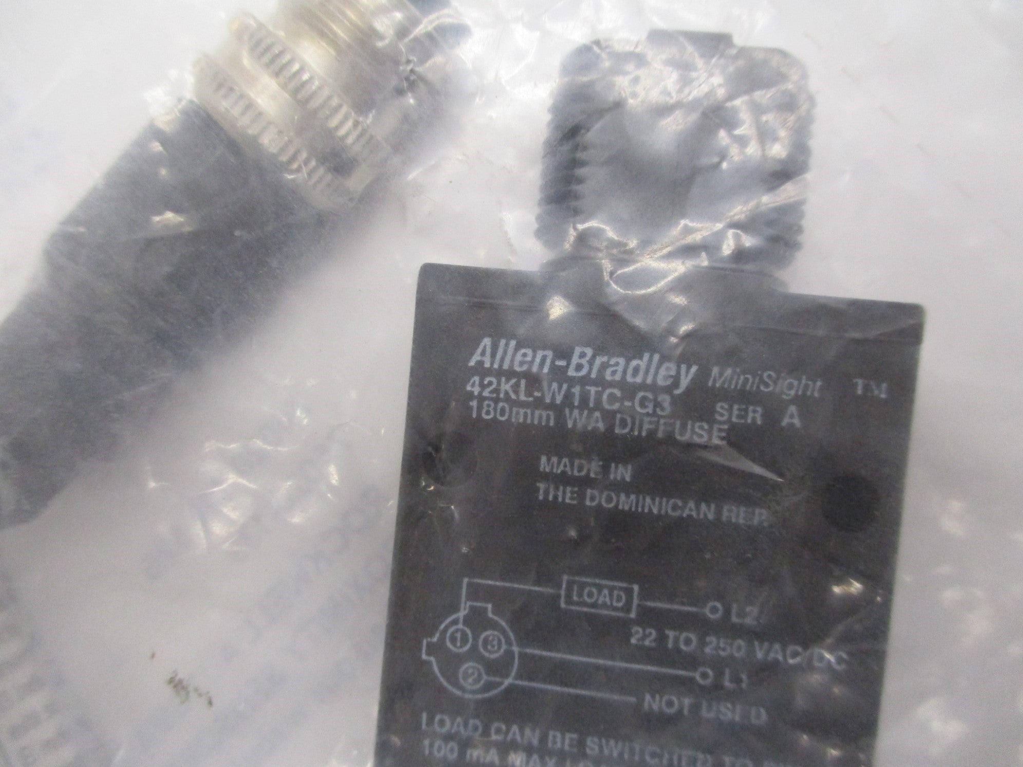 ALLEN BRADLEY 42KL-W1TC-G3 SER. A (WH) NSMP