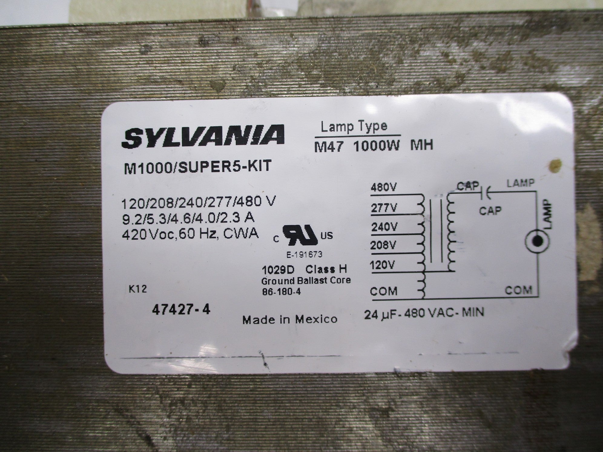 SYVANIA M1000/SUPER5-KIT UNMP