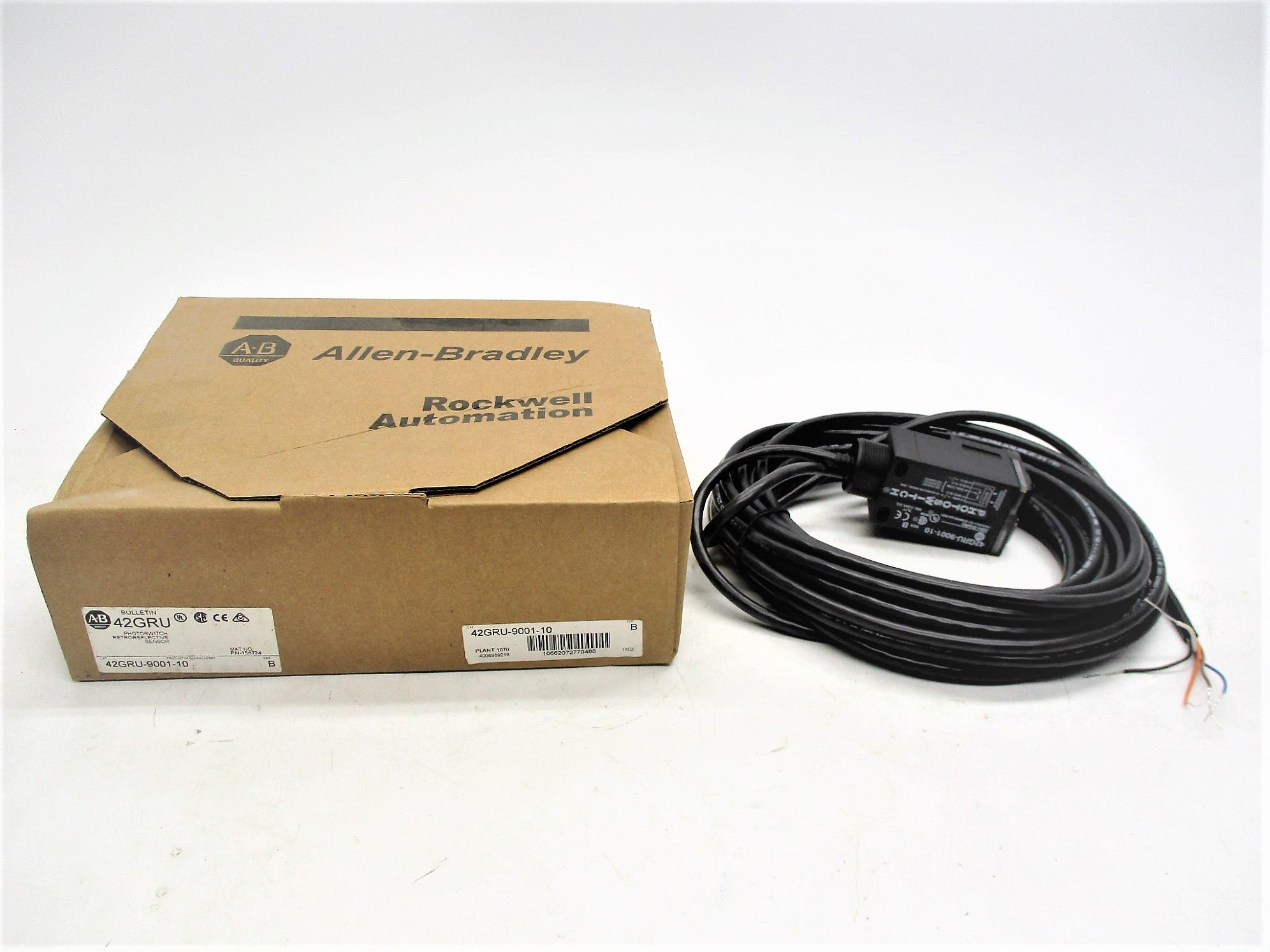 ALLEN BRADLEY 42GRU-9001-10 SER. B (BR/WH) NSMP