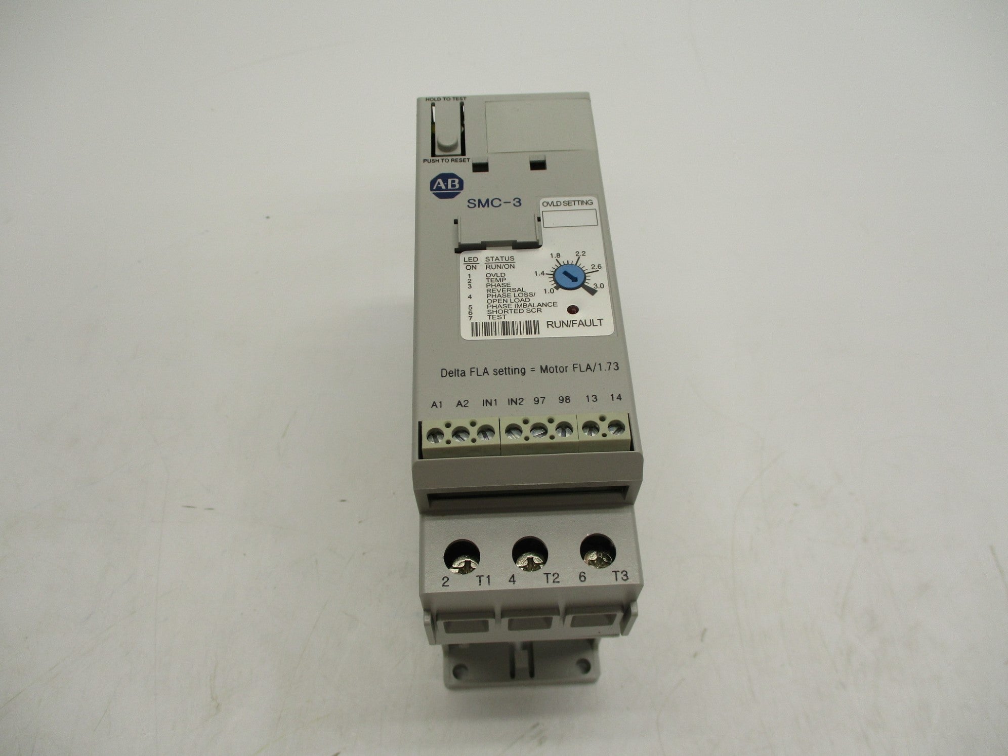 ALLEN BRADLEY 150-C3NBD SER. B F/W: 2.10 (BR/WH) NSMP