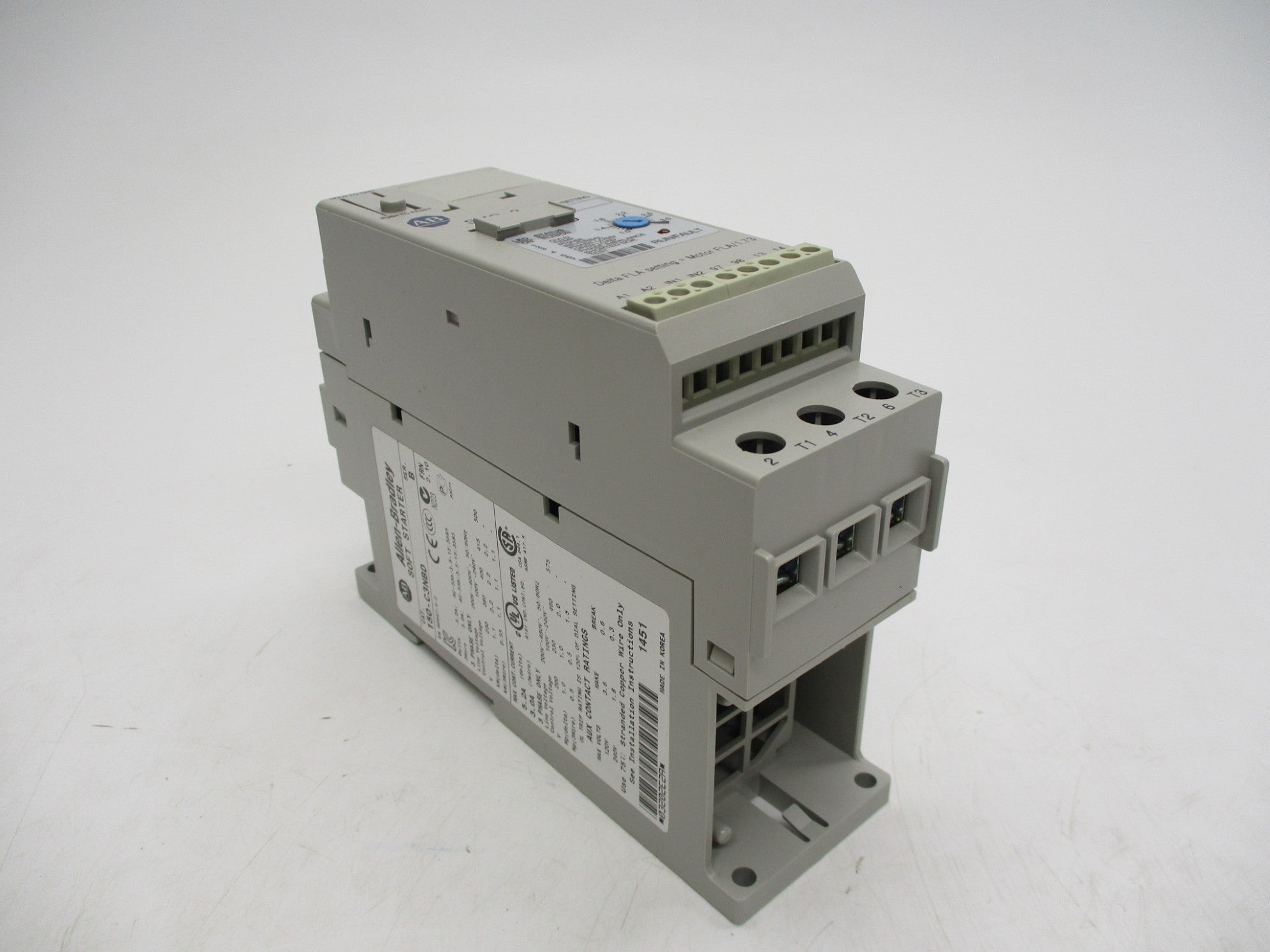 ALLEN BRADLEY 150-C3NBD SER. B F/W: 2.10 (BR/WH) NSMP
