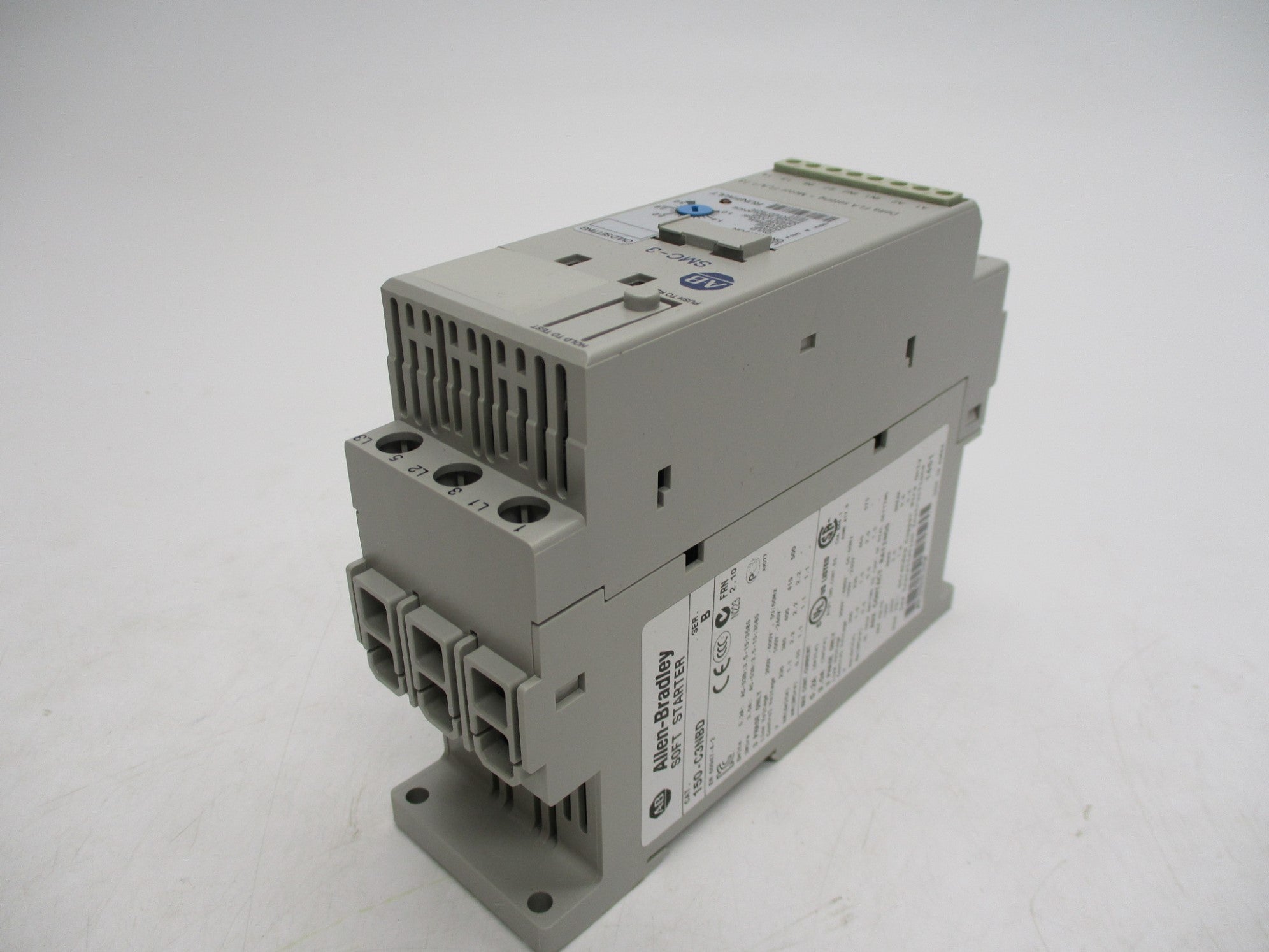 ALLEN BRADLEY 150-C3NBD SER. B F/W: 2.10 (BR/WH) NSMP