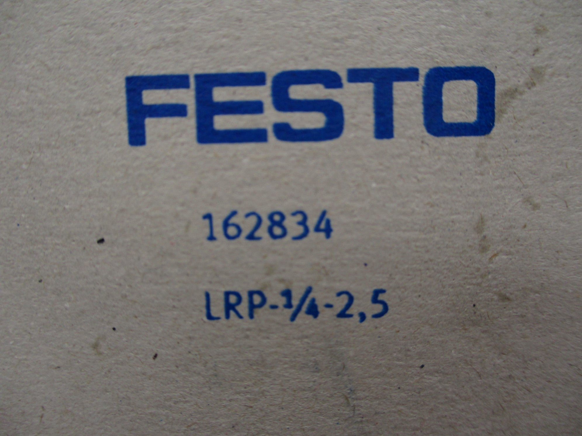 FESTO LRP-1/4-2,5 162834 40/180PSI NSMP
