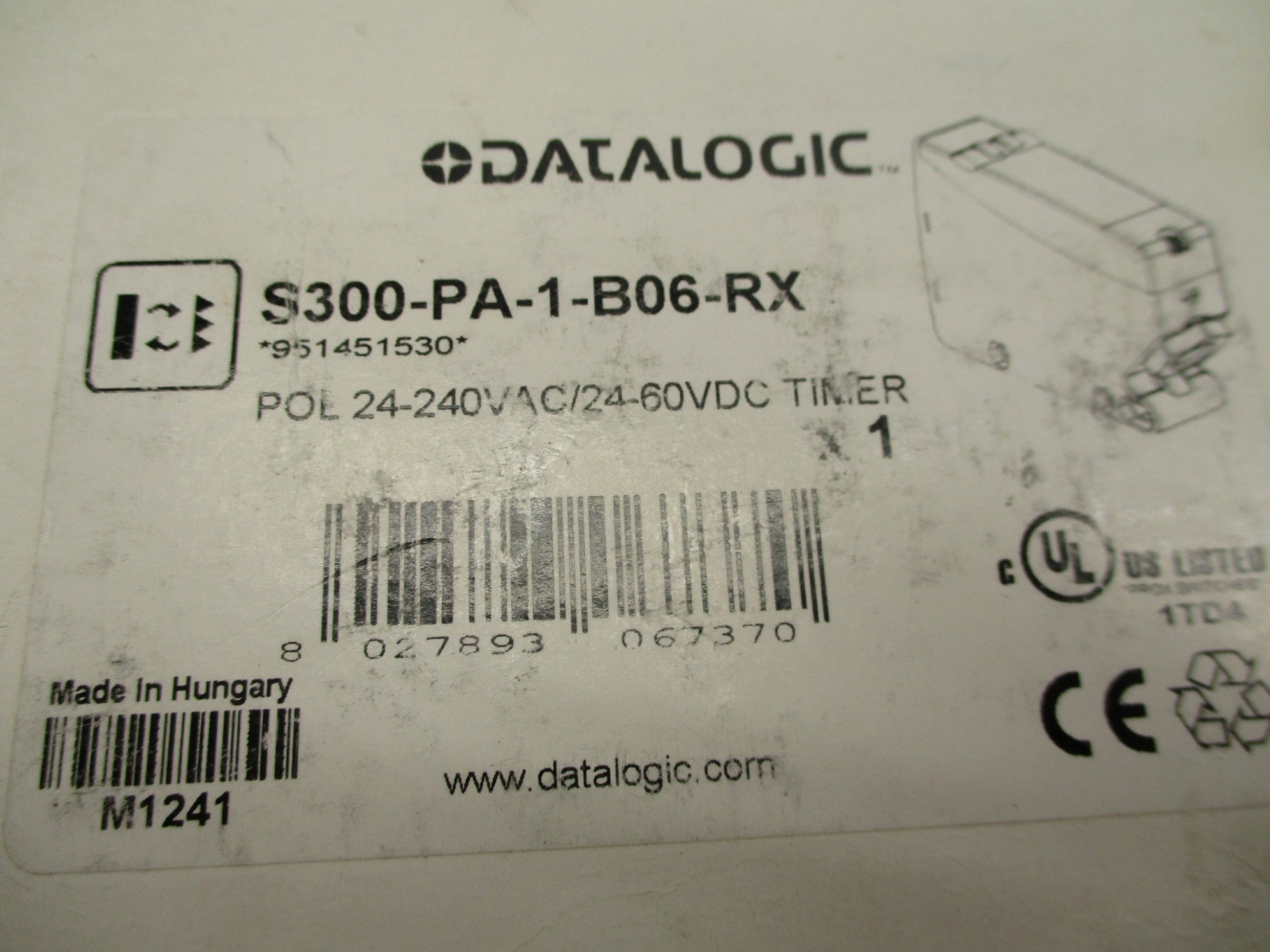 DATOLOGIC S300-PA-1-B06-RX NSMP