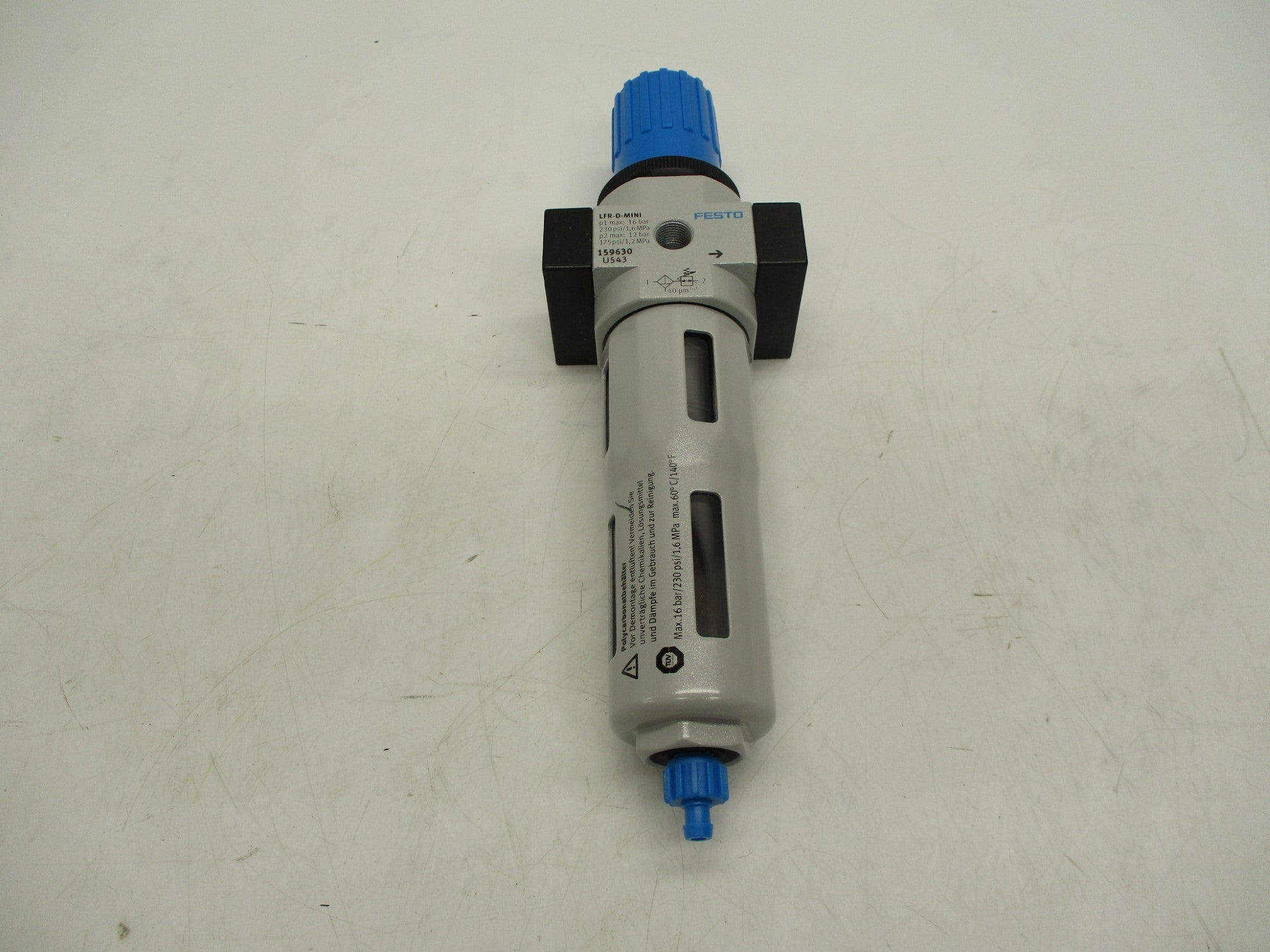 FESTO LFR-1/8-D-MINI 159630 SER. U543 230PSI NSMP