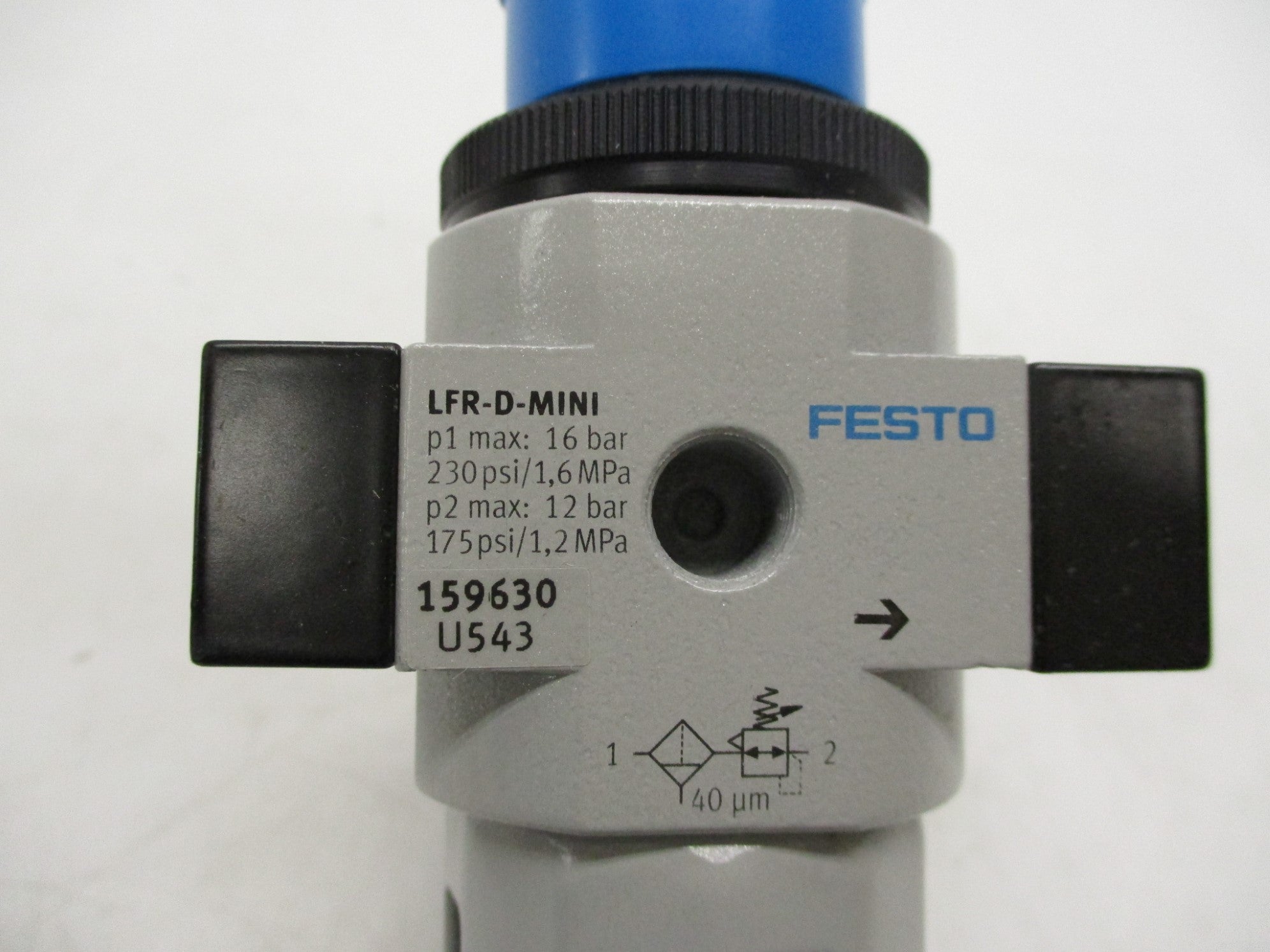 FESTO LFR-1/8-D-MINI 159630 SER. U543 230PSI NSMP