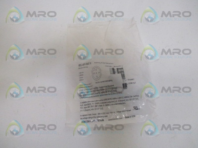 MENCOM MDC-4FP-FW07-R CONNECTOR * NEW IN FACTORY BAG *