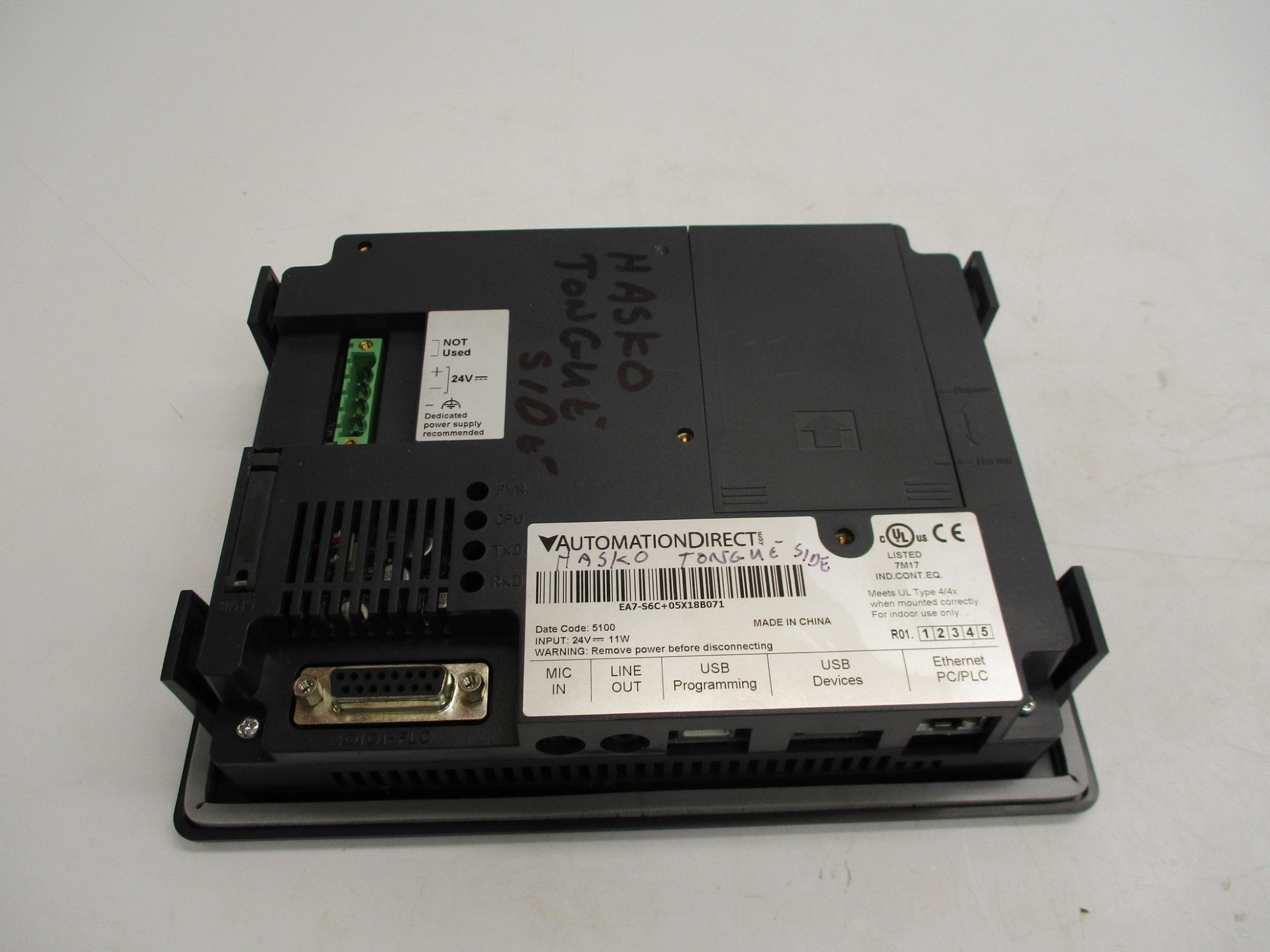 AUTOMATION DIRECT EA7-S6C+05X18B071 UNMP