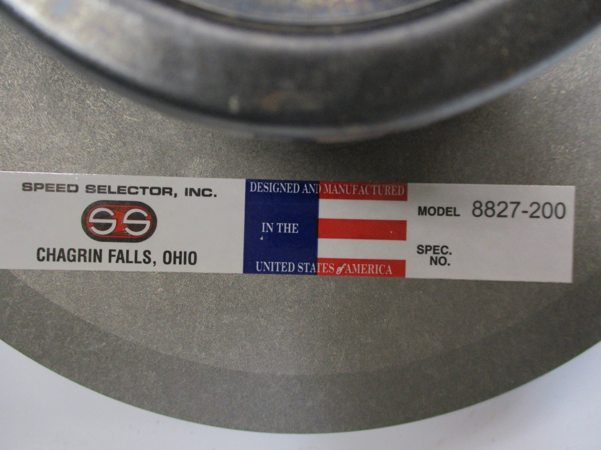 SPEED SELECTOR 8827-200 NSNP