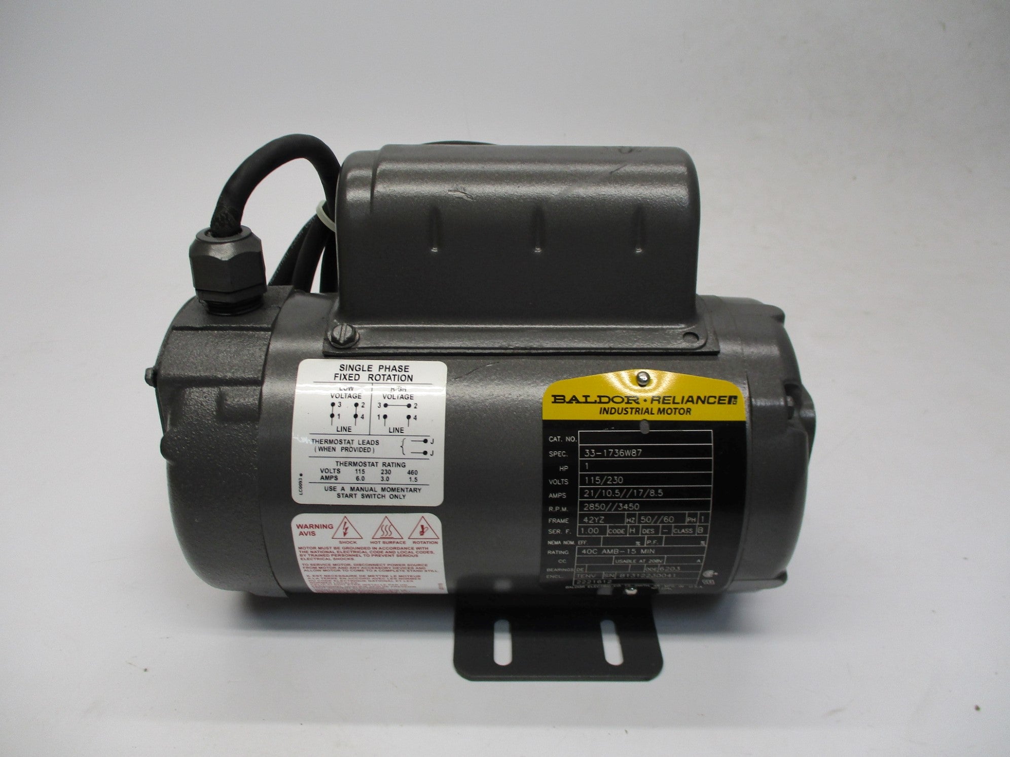 BALDOR 33-1736W87 UNMP