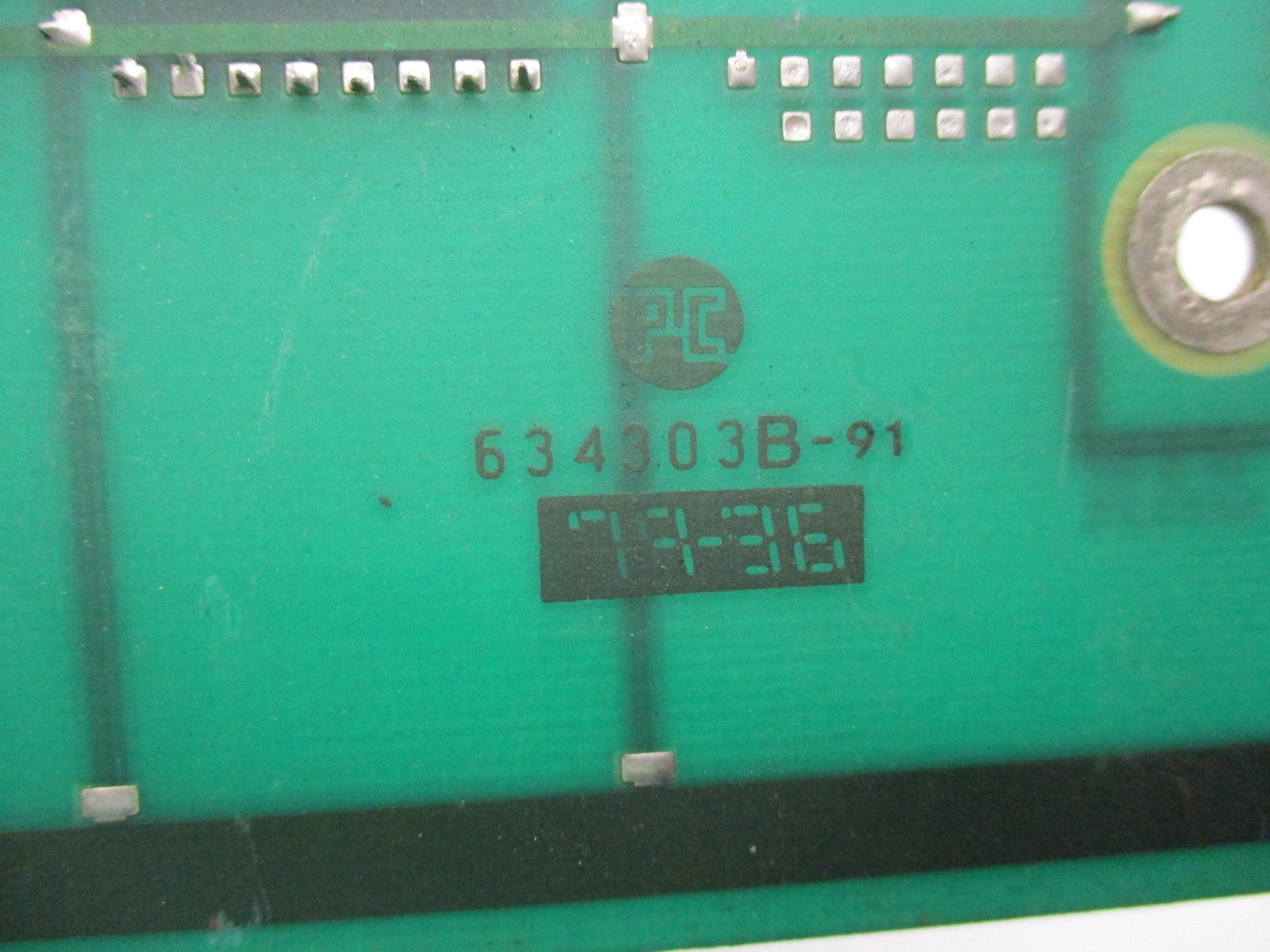 INDUSTRIAL SPARE PART 634303B-91 UNMP