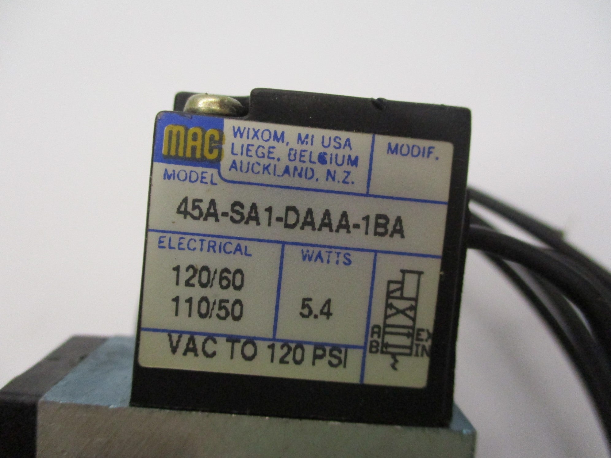 MAC 45A-SA1-DAAA-1BA UNMP