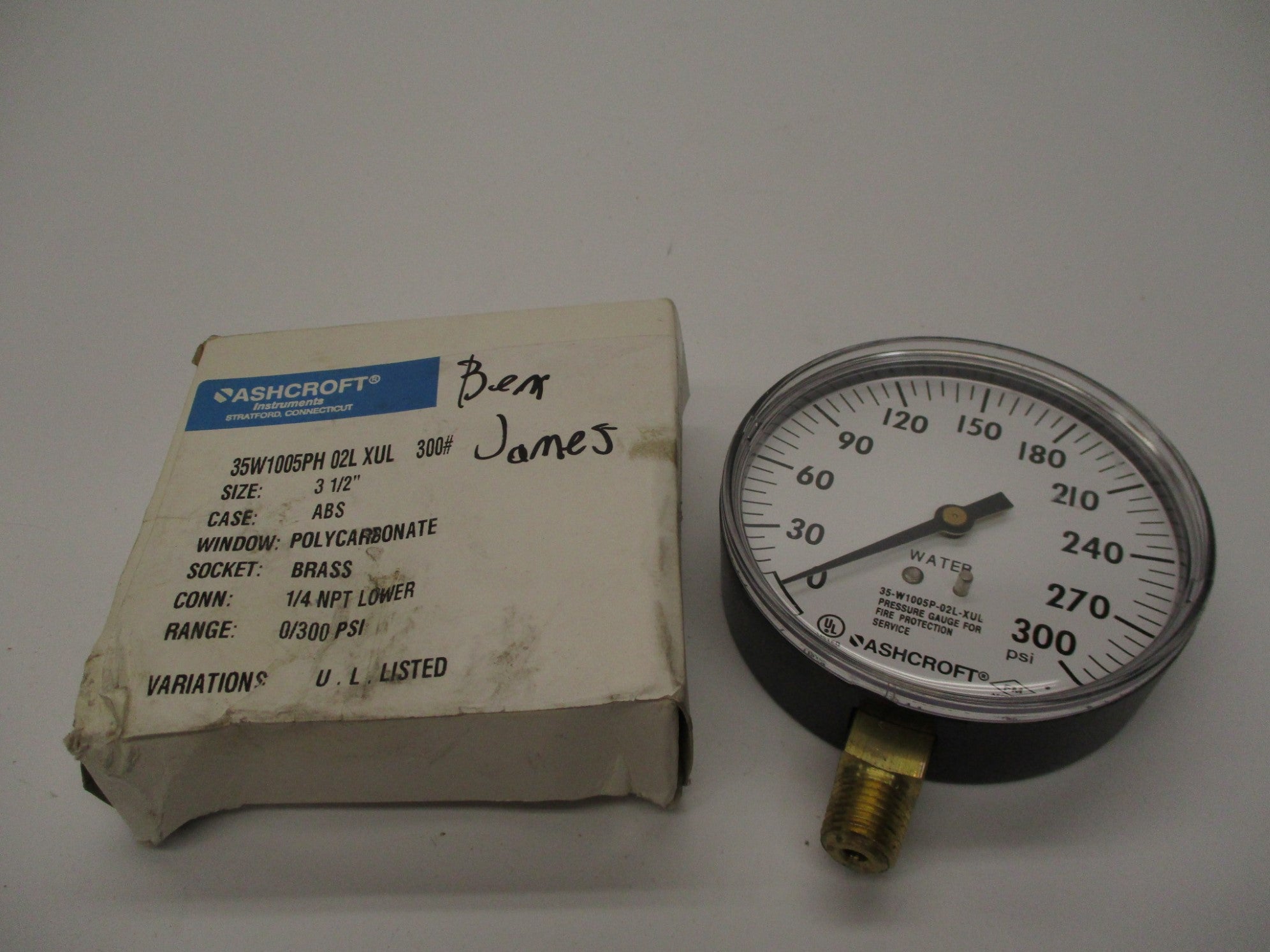 ASHCROFT 35W1005PH02L NSMP