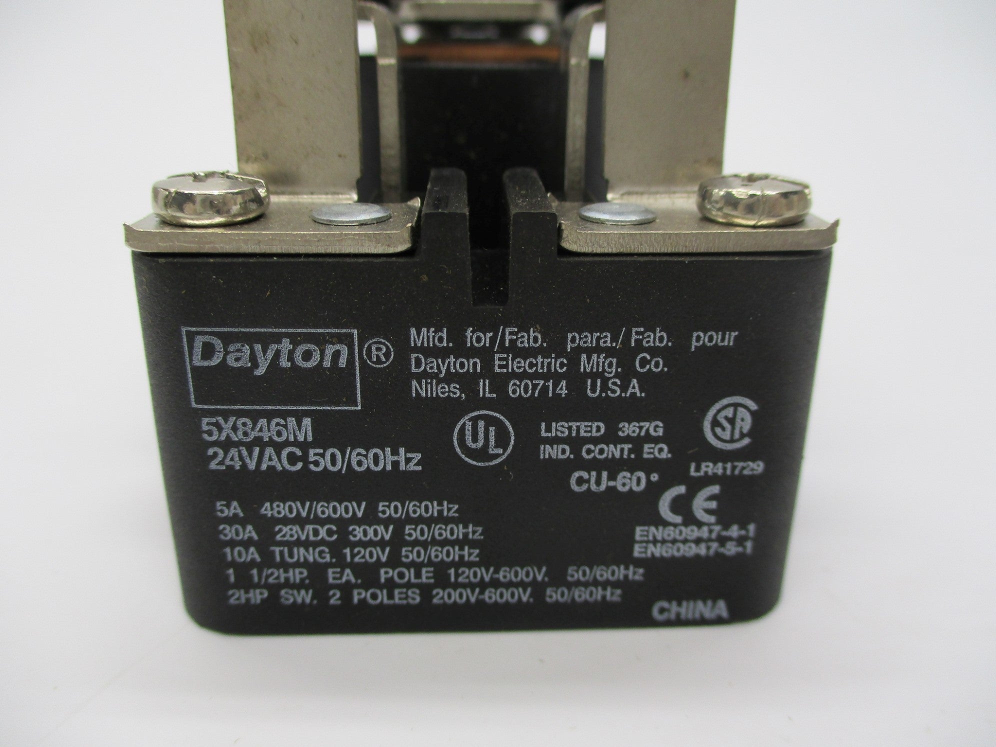 DAYTON 5X846M 24VAC NSNP