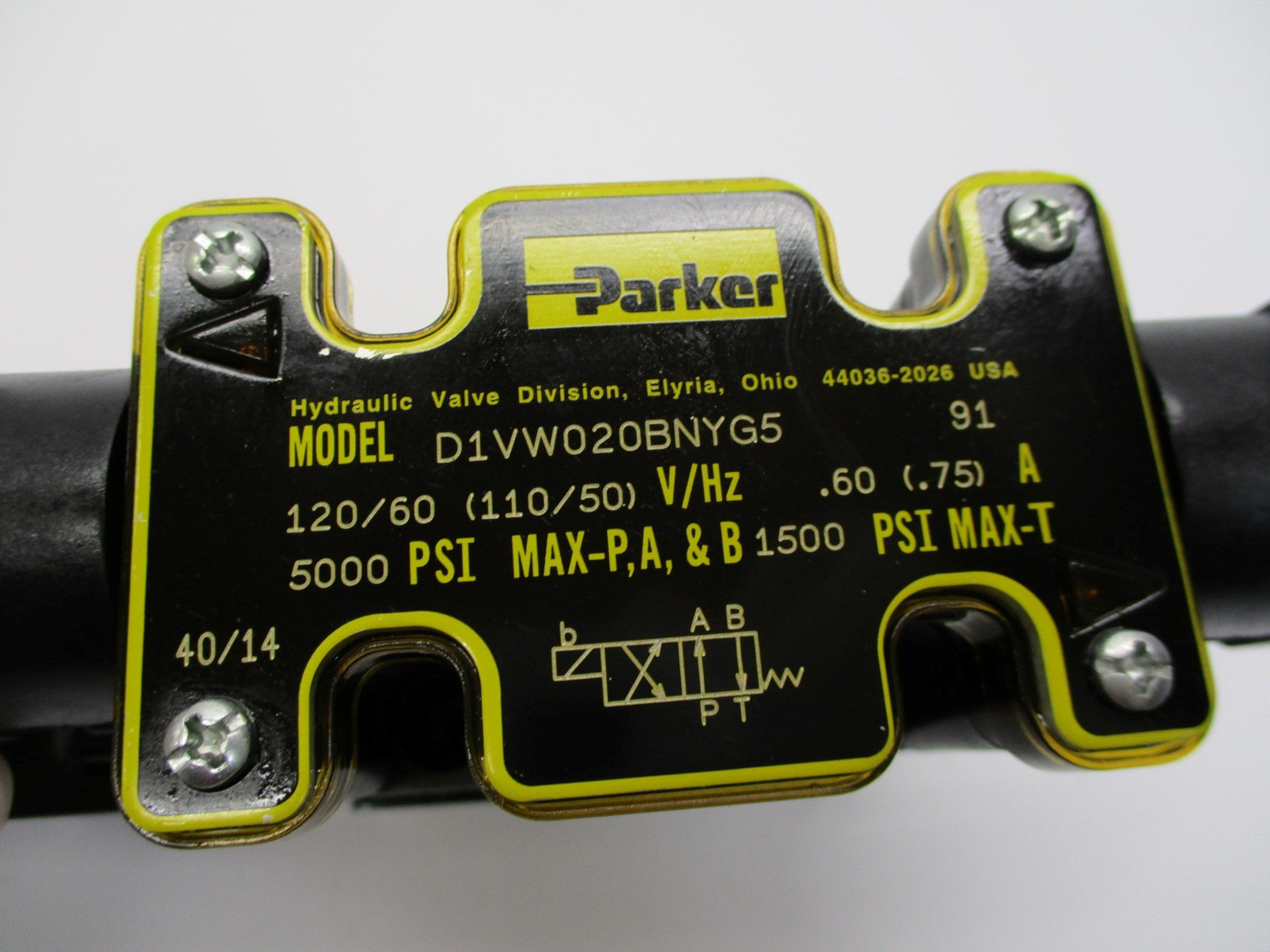 PARKER D1VW020BNYG5 120V NSNP