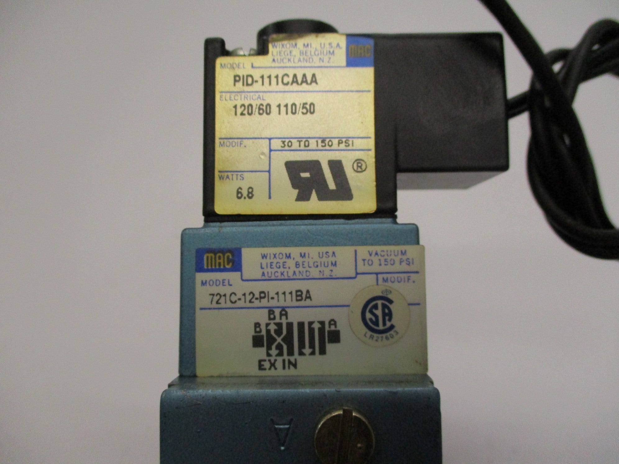 MAC 721C-12-PI-111BA 120V UNMP