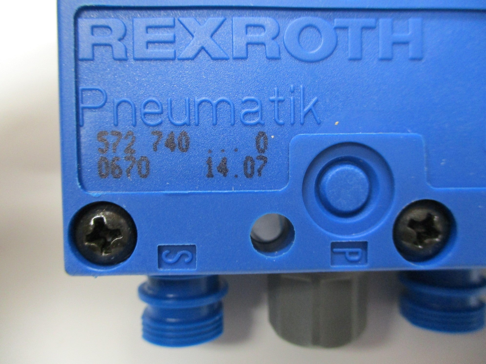REXROTH 572740?0 0670 14.07 110V NSNP