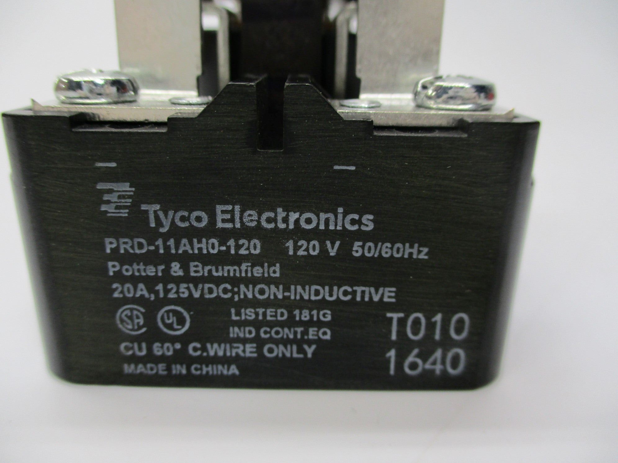 TYCO ELECTRONICS PRD-11AH0-120 120V NSNP