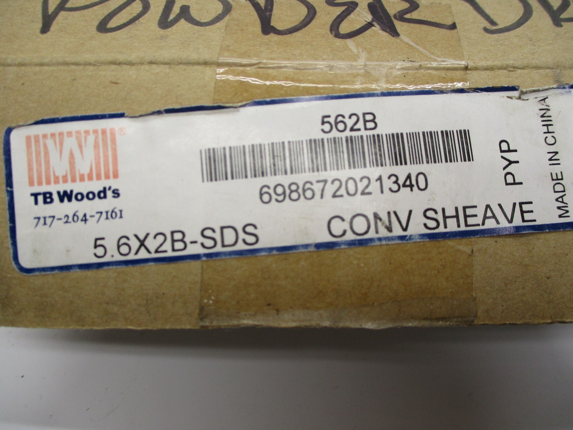 TB WOODS 5.6X2B-SDS NSMP