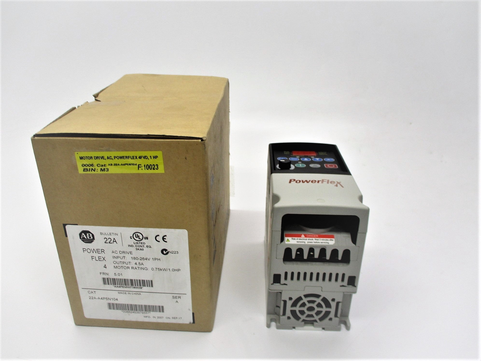 ALLEN BRADLEY 22A-A4P5N104 SER. A F/W: 5.01 NSMP