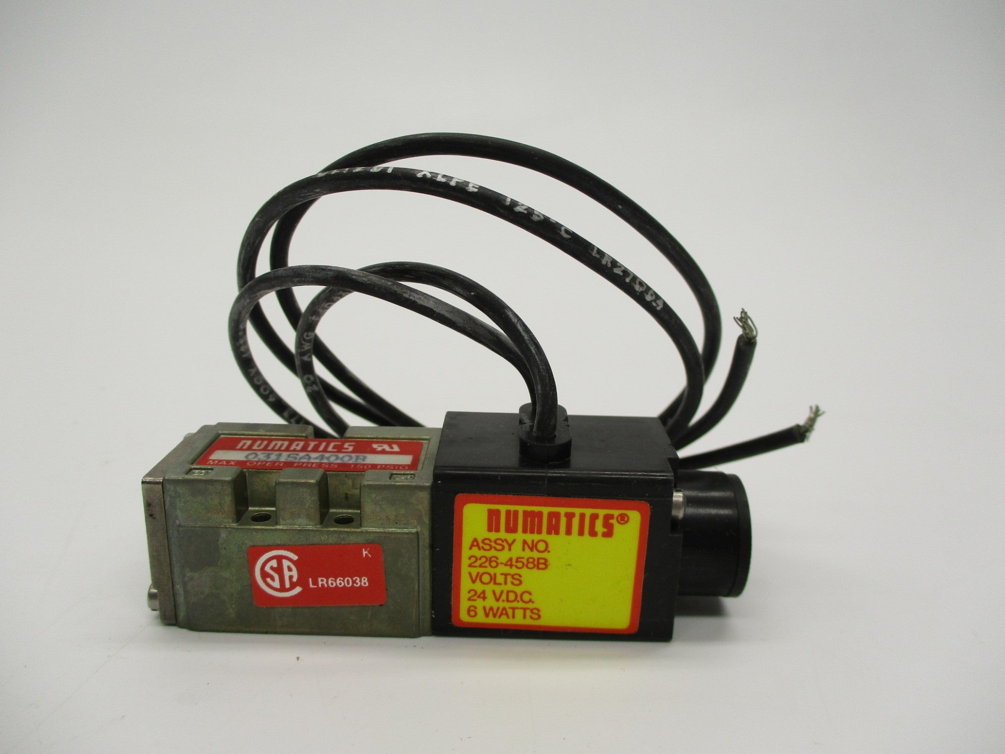 NUMATICS 031SA400B 24VDC NSNP