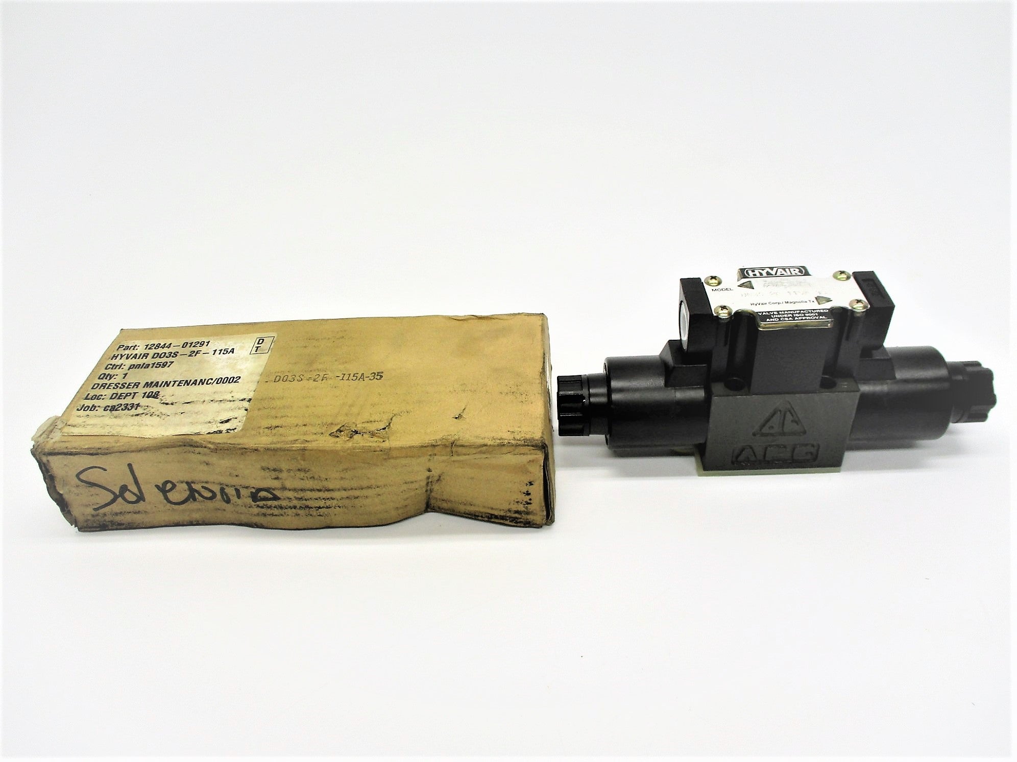 HYVAIR D03S-2F-115A-35 110VAC NSMP
