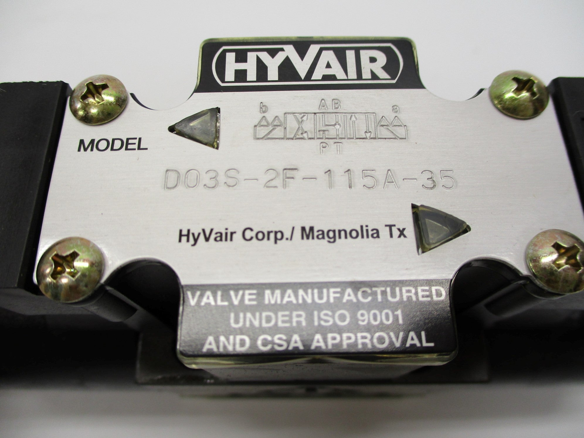 HYVAIR D03S-2F-115A-35 110VAC NSMP