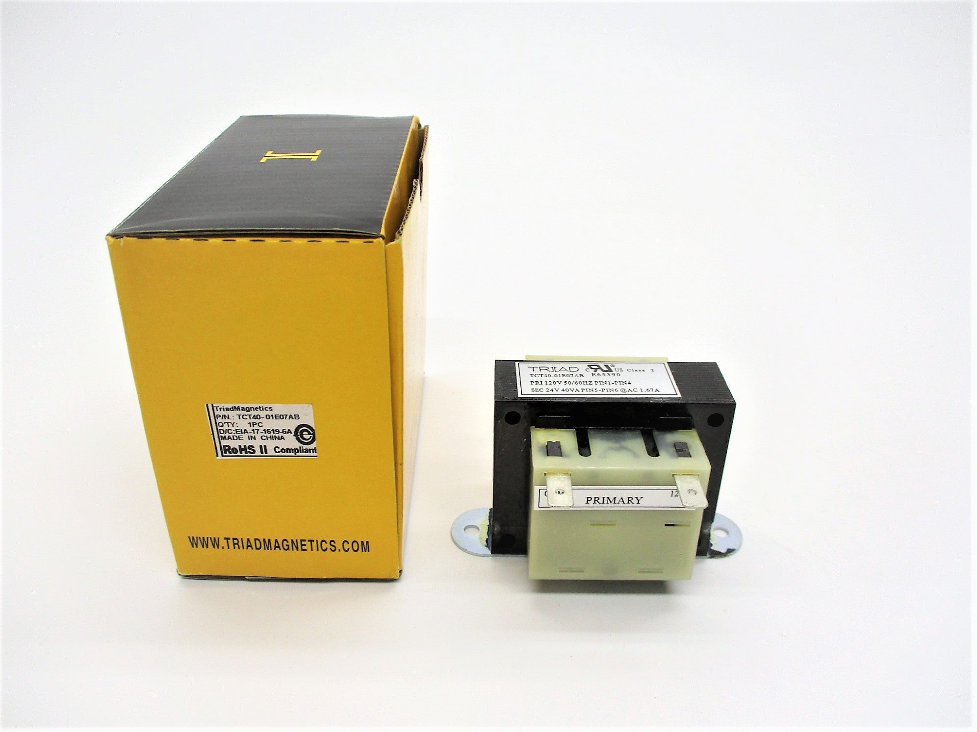 TRIAD MAGNETIC TCT40-01E07AB NSMP