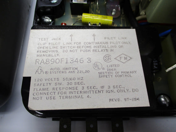 HONEYWELL RA890F13463 UNMP