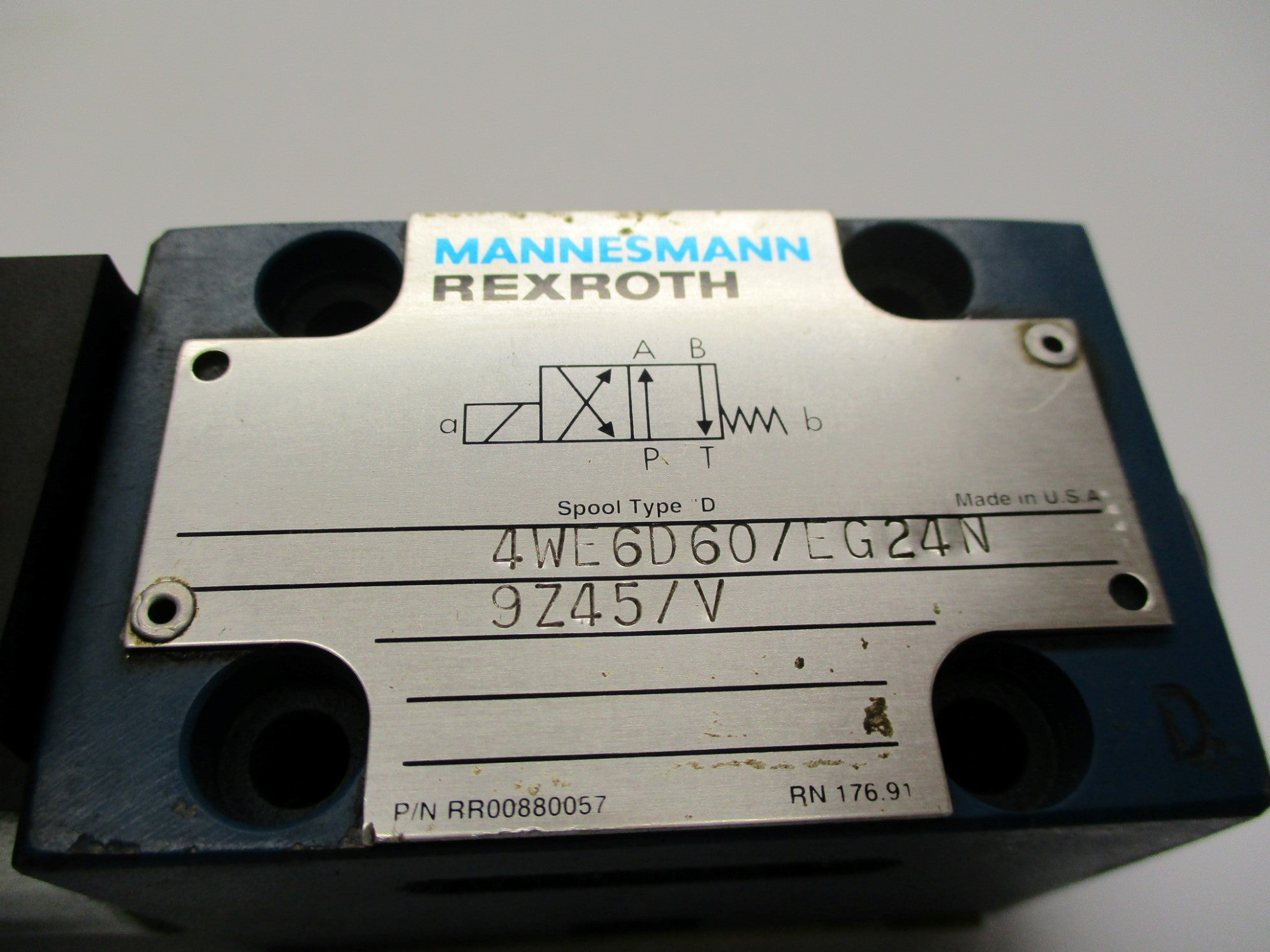 REXROTH 4WE6D607EG24N 120VAC UNMP