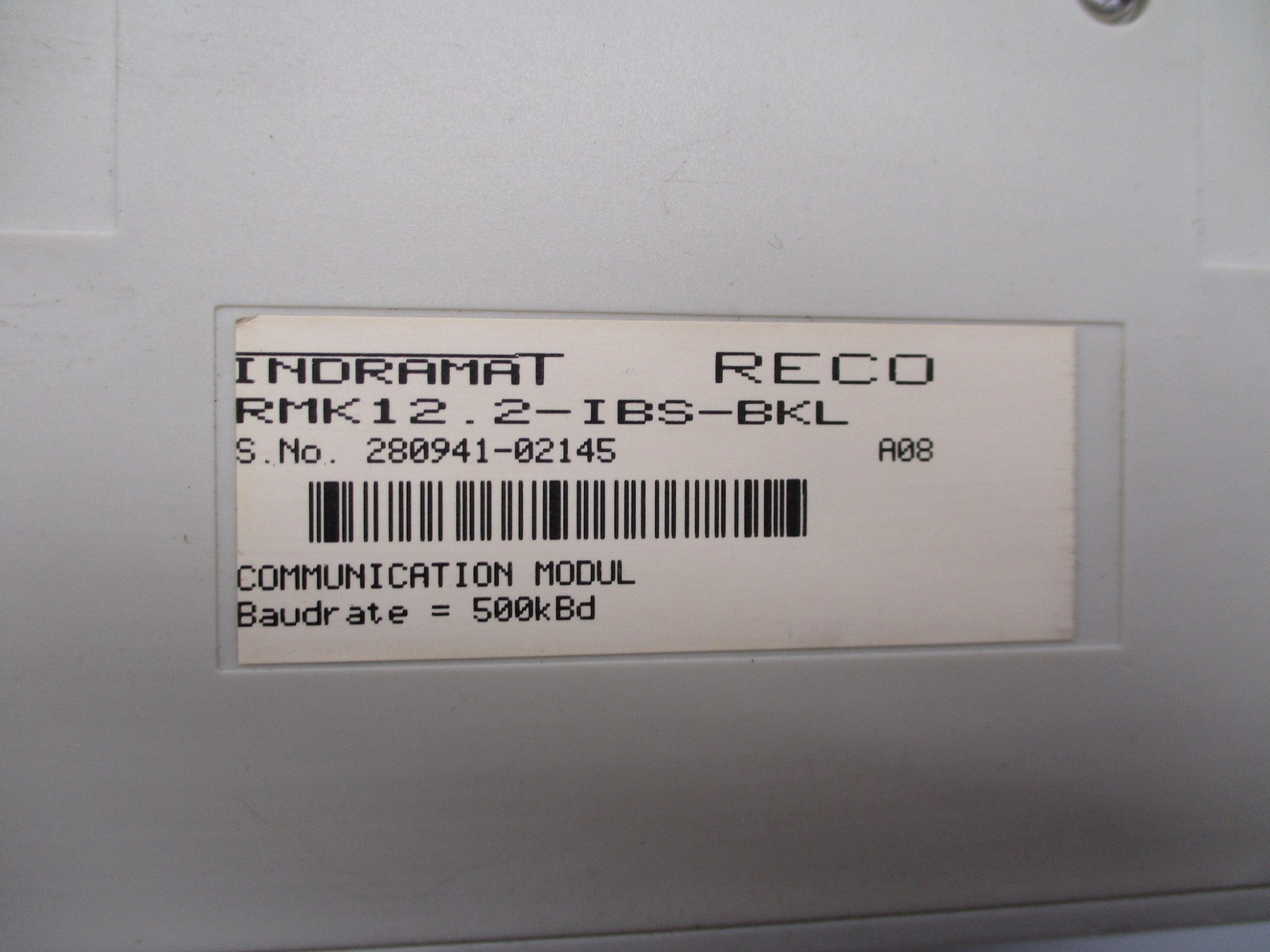 INDRAMAT RMK12.2-IBS-BKL UNMP