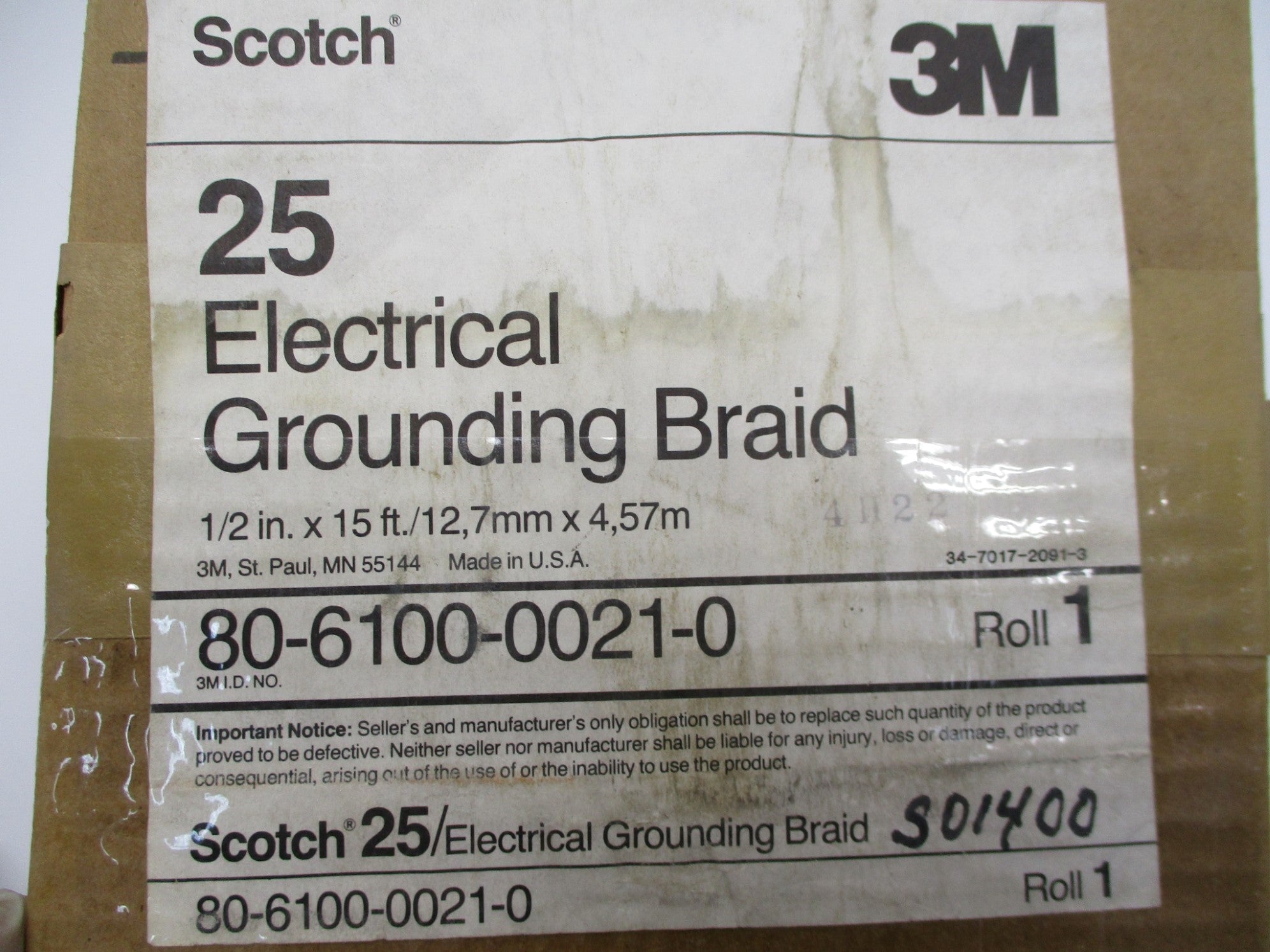 3M SCOTCH 80-6100-0021-0 NSMP